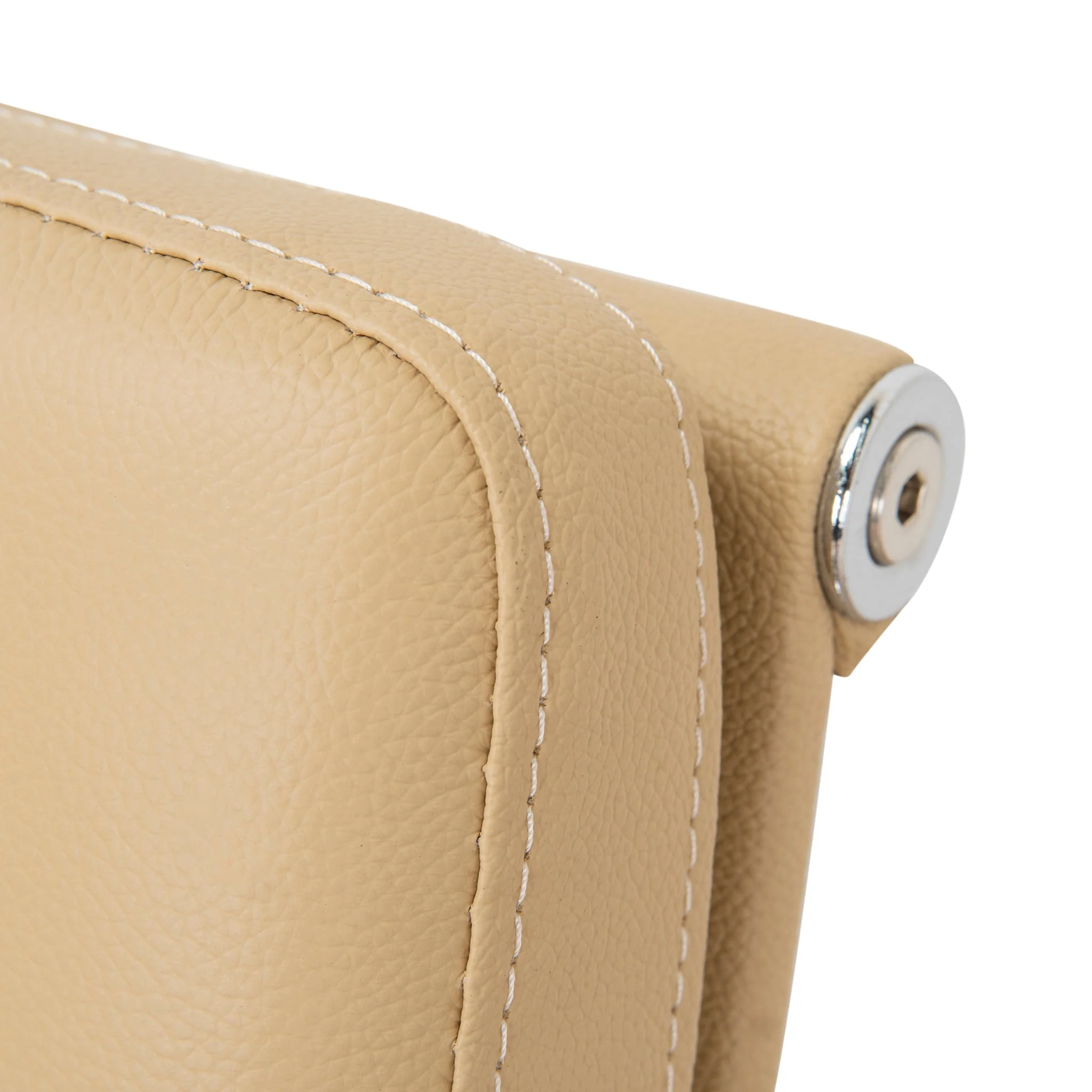 COC10360-YS Low Back Office Chair - Light Brown Leather - Image 12
