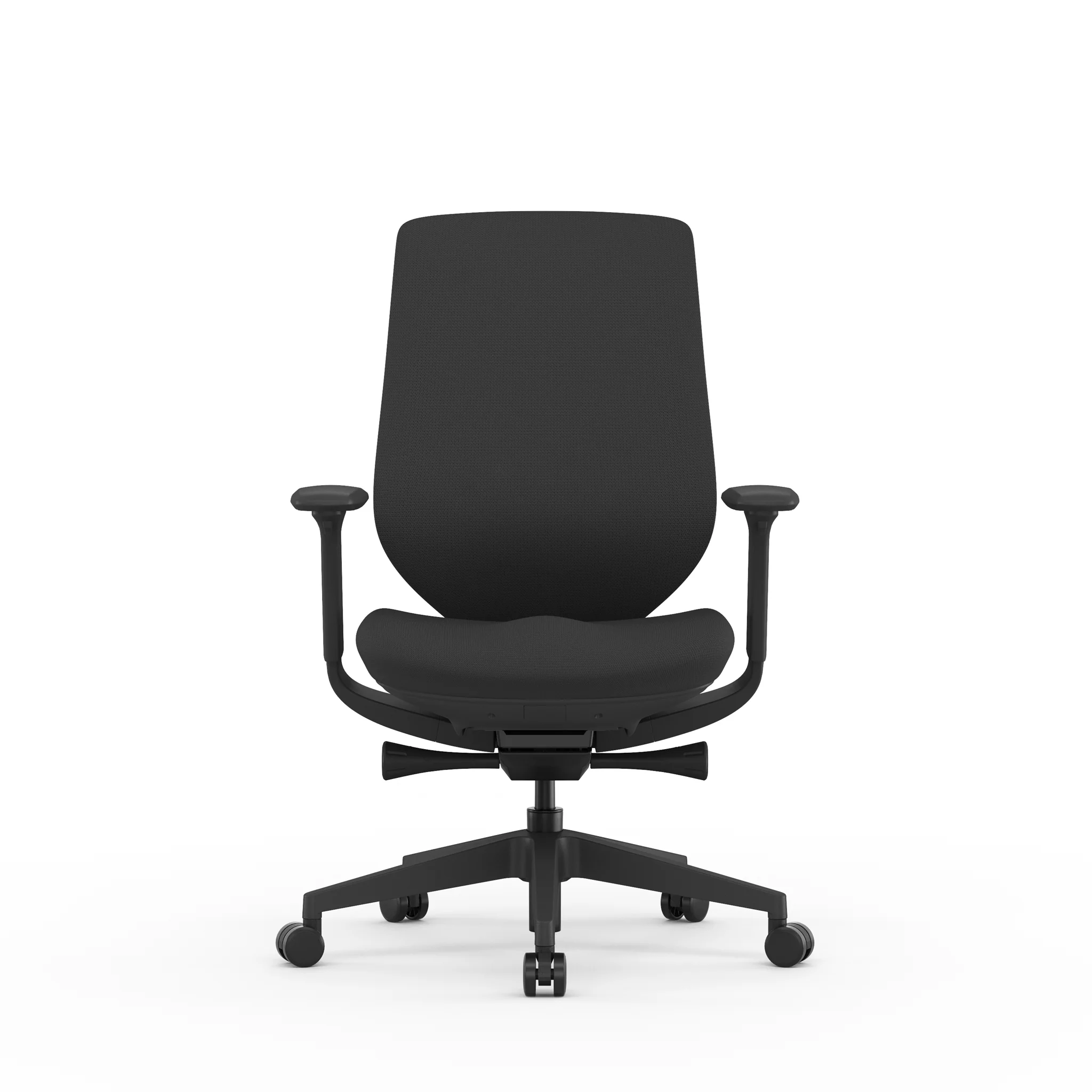 COC12627-AV Mesh Office Chair - Full Black - Image 2