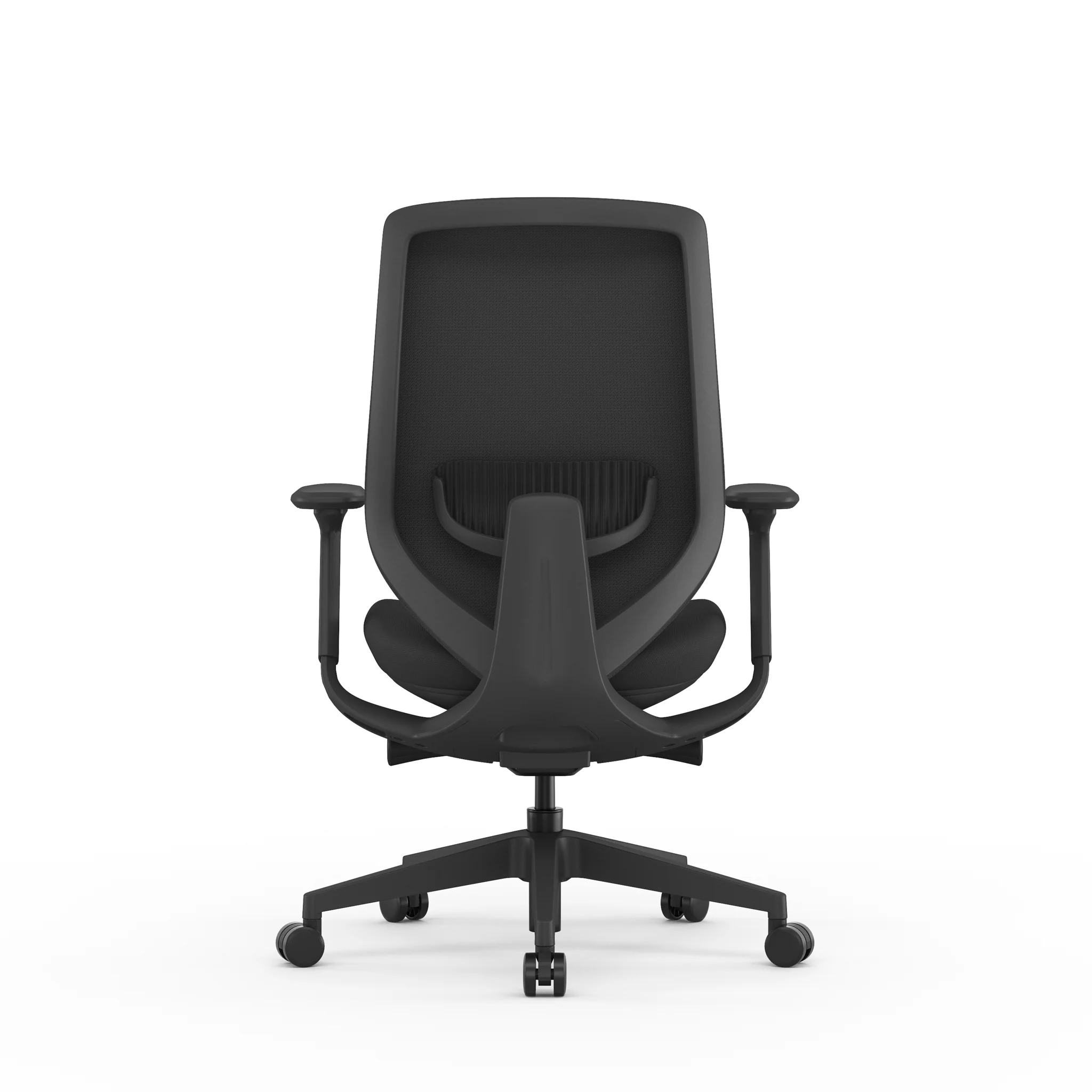 COC12627-AV Mesh Office Chair - Full Black - Image 5
