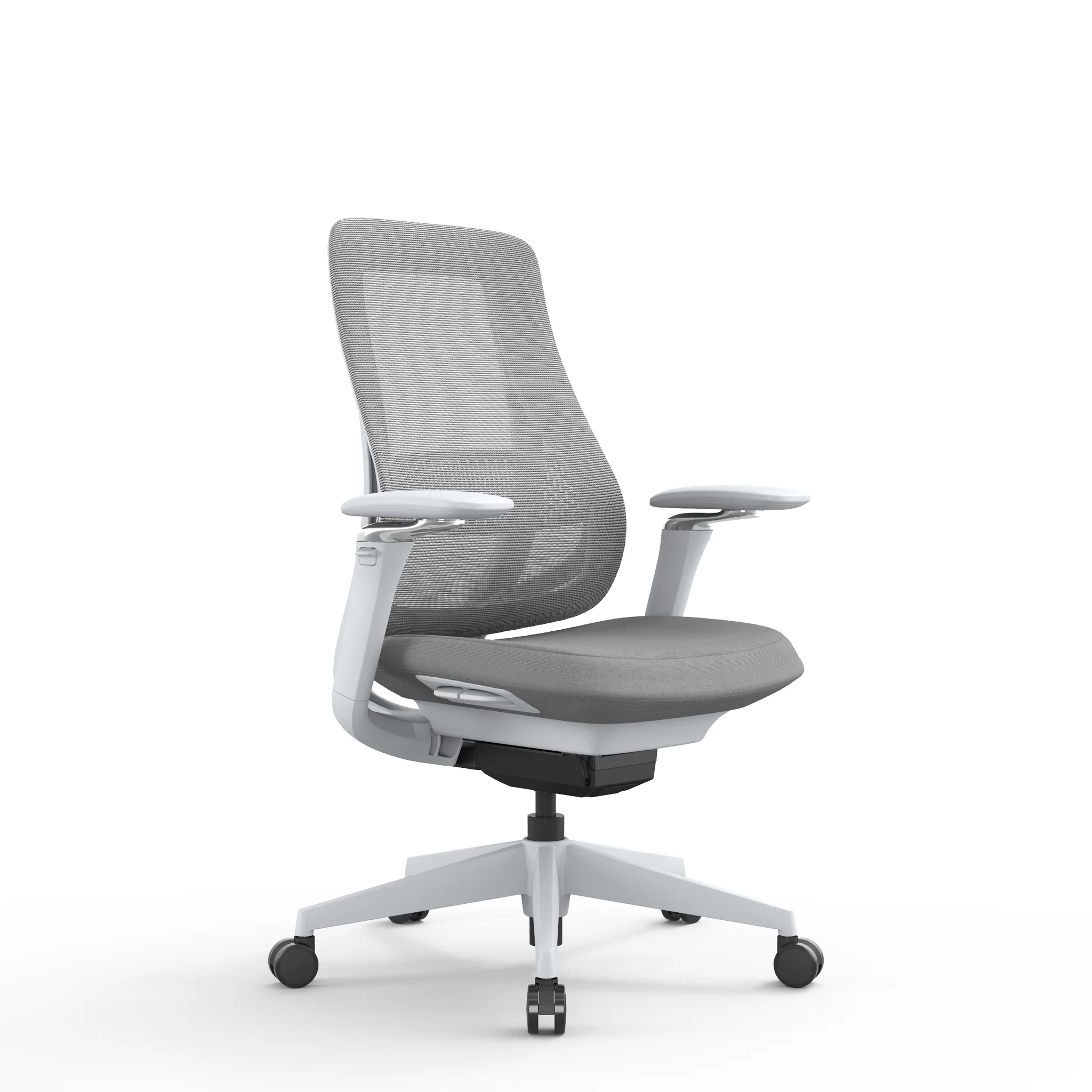 COC12630-AV Mesh Office Chair - Light Grey