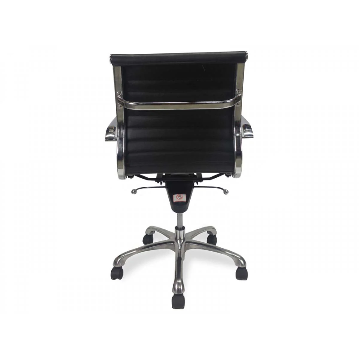 COC216 Leather Office Chair - Black - Image 3