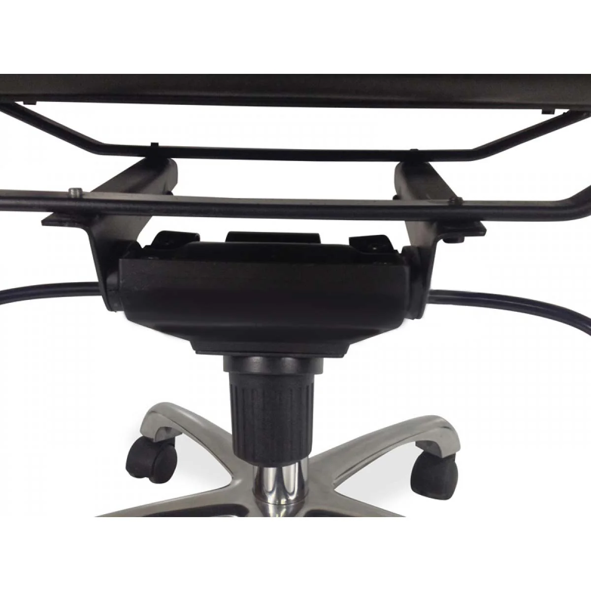 COC216 Leather Office Chair - Black - Image 4
