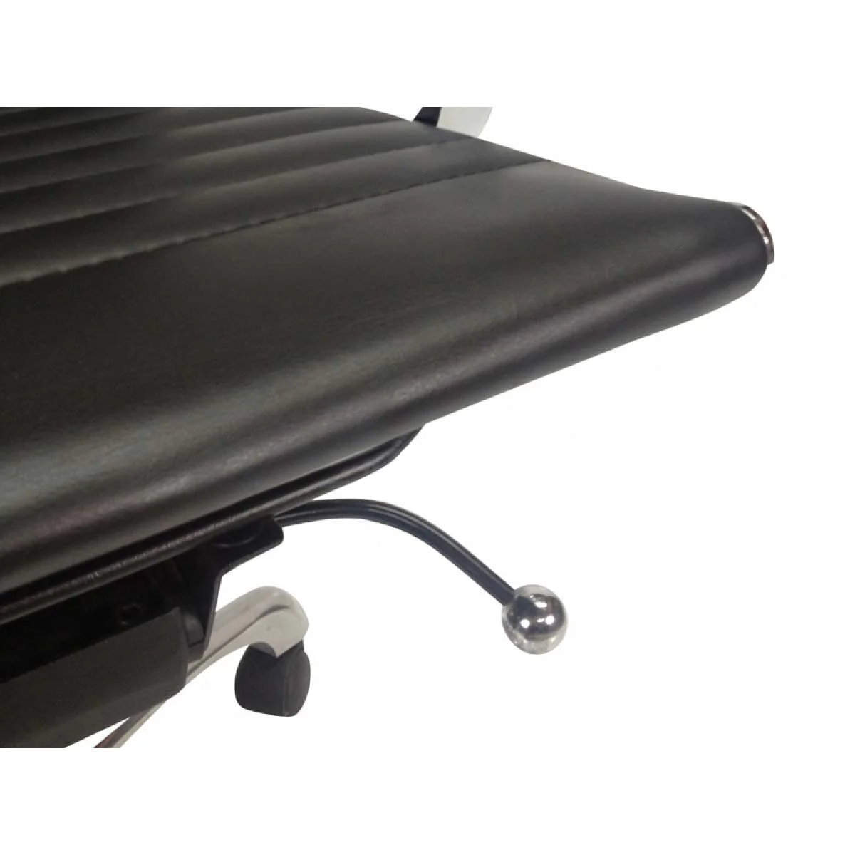 COC216 Leather Office Chair - Black - Image 7