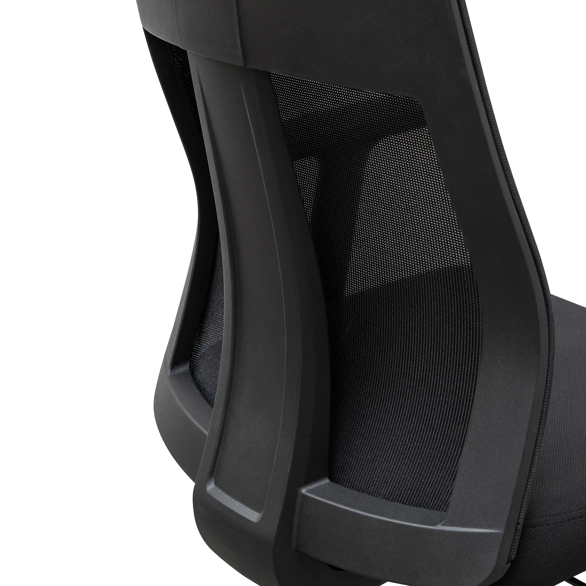 COC2545-LF Mesh Office Chair - Black - Image 6