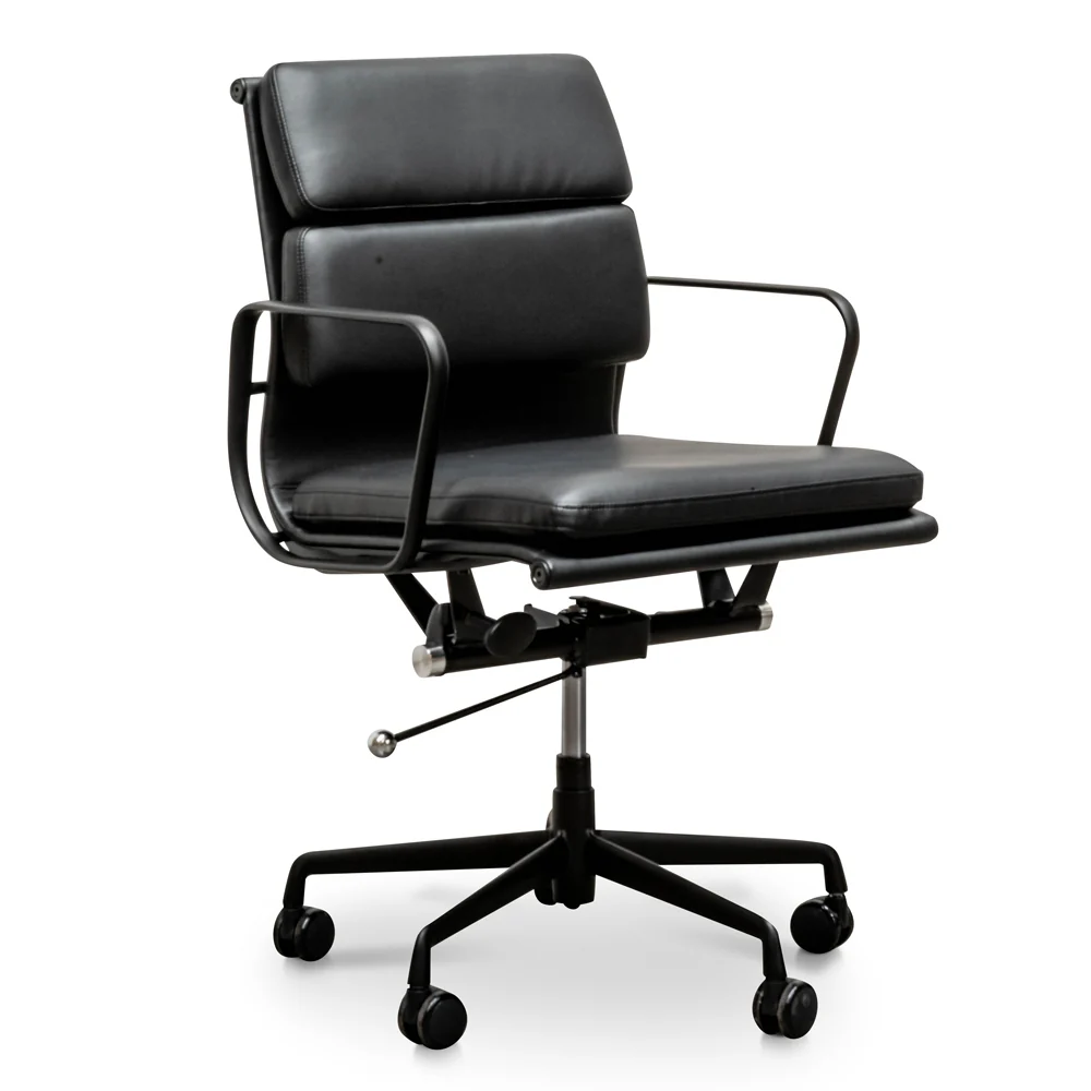 COC2624-YS Low Back Office Chair - Full Black - Image 3