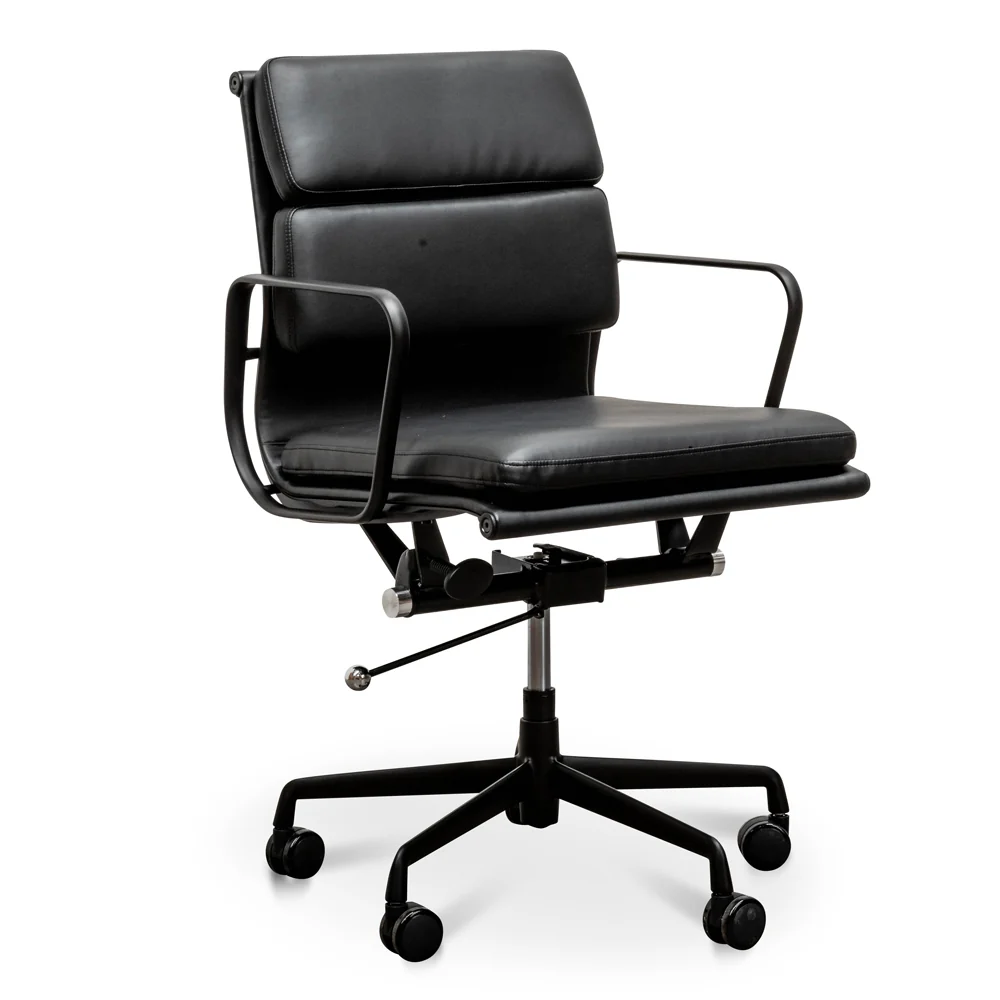 COC2624-YS Low Back Office Chair - Full Black - Image 6
