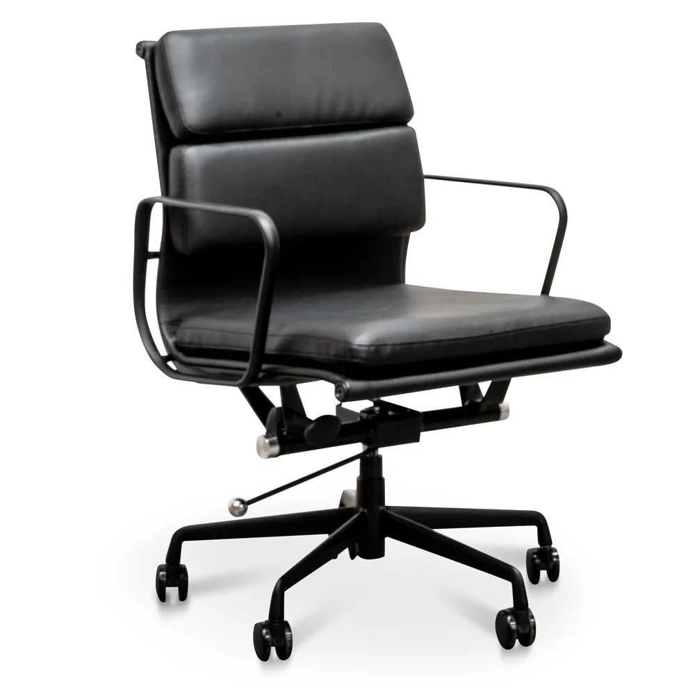 COC2624-YS Low Back Office Chair - Full Black - Image 7