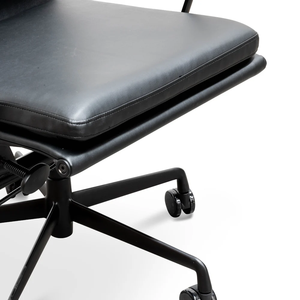 COC2624-YS Low Back Office Chair - Full Black - Image 9