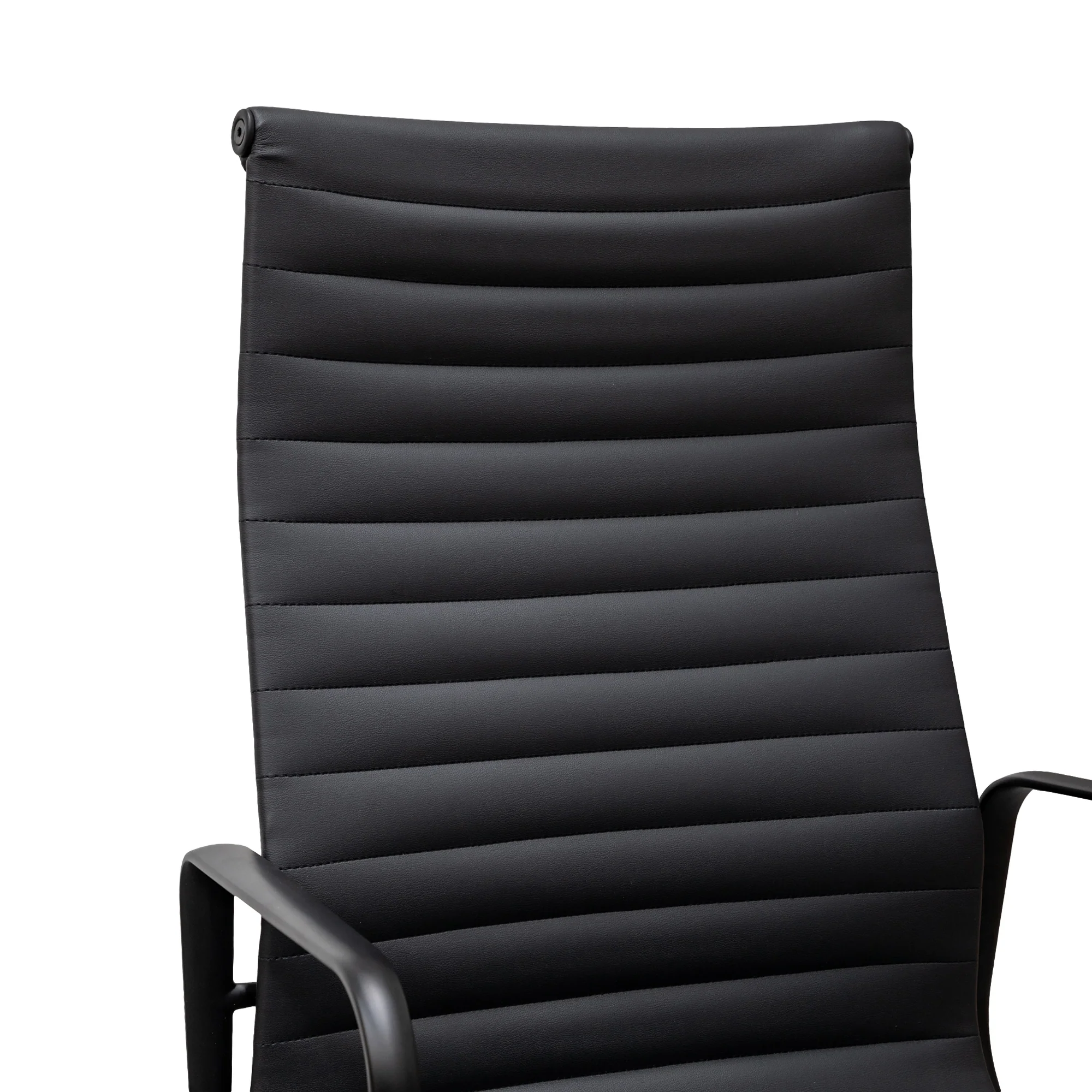 COC2970-YS - Executive Leather Office Chair - Full Black - Image 8