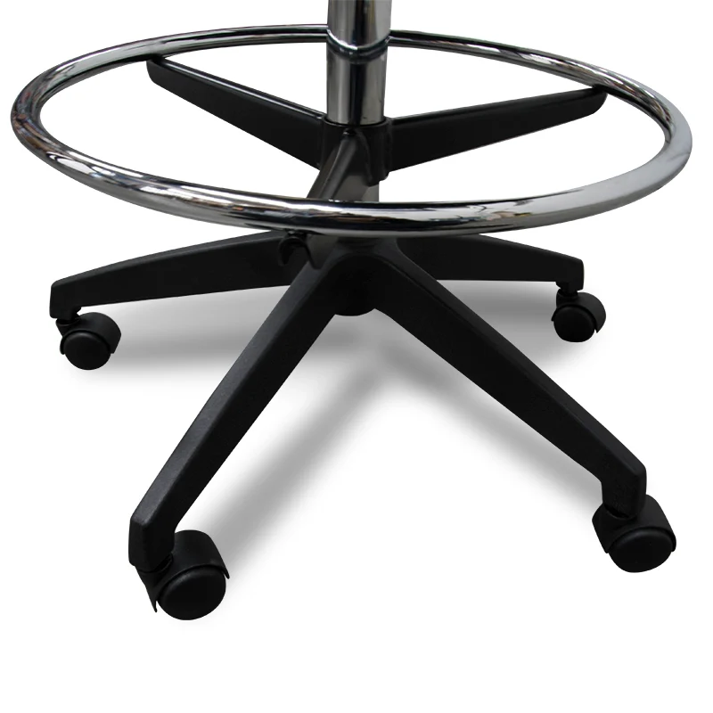 COC610-LF Drafting Office Chair - Black - Image 5