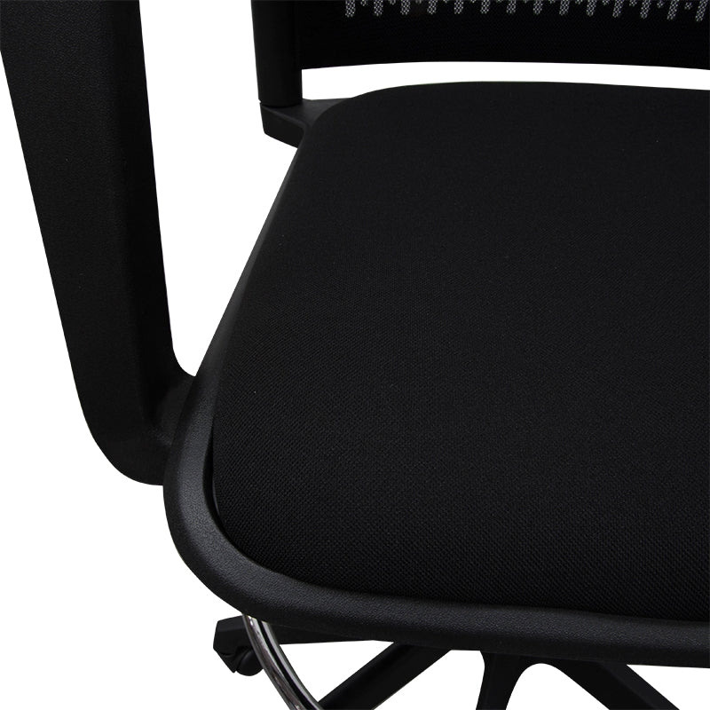 COC610-LF Drafting Office Chair - Black - Image 7