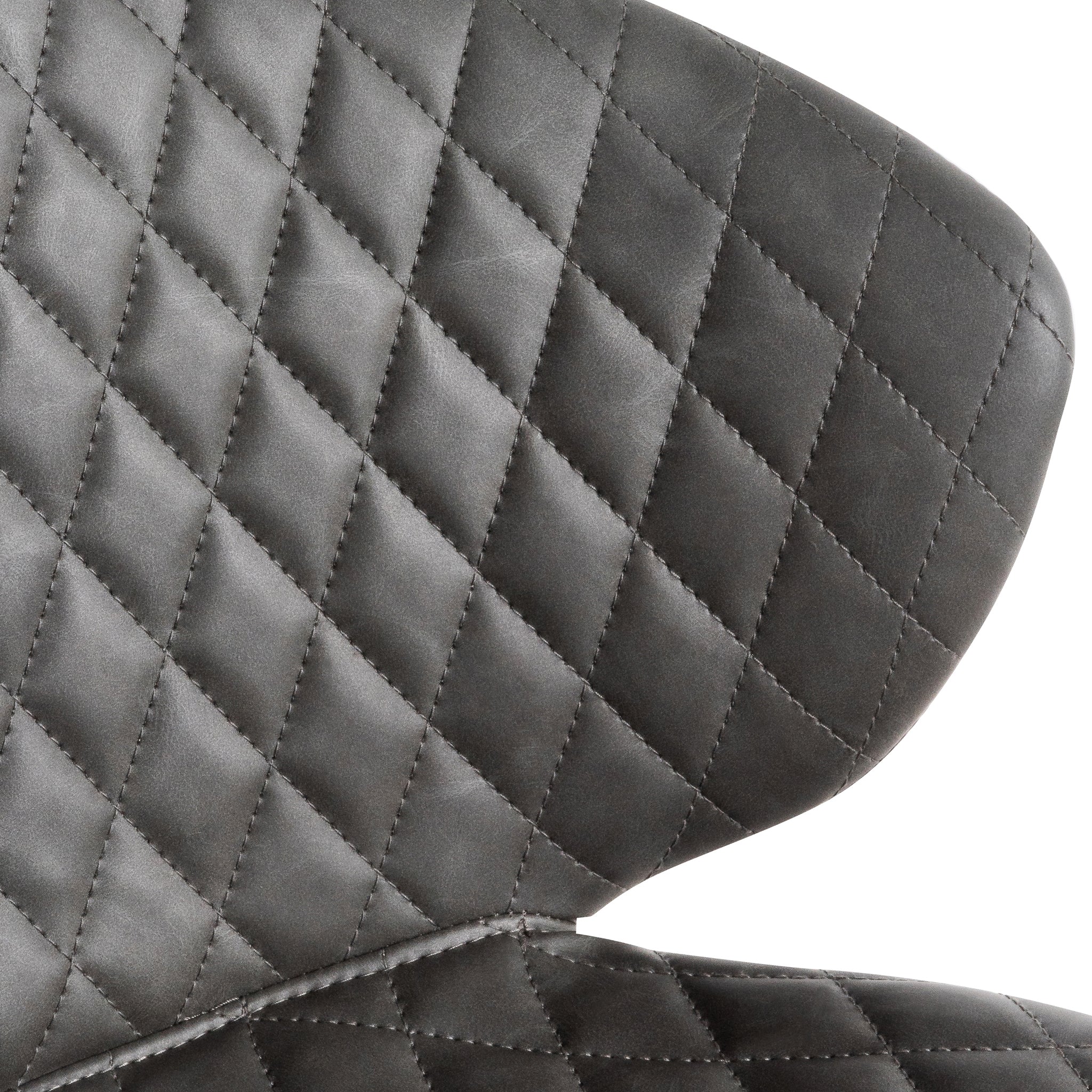 COC6192-LF Office Chair - Charcoal with Black Base - Image 7