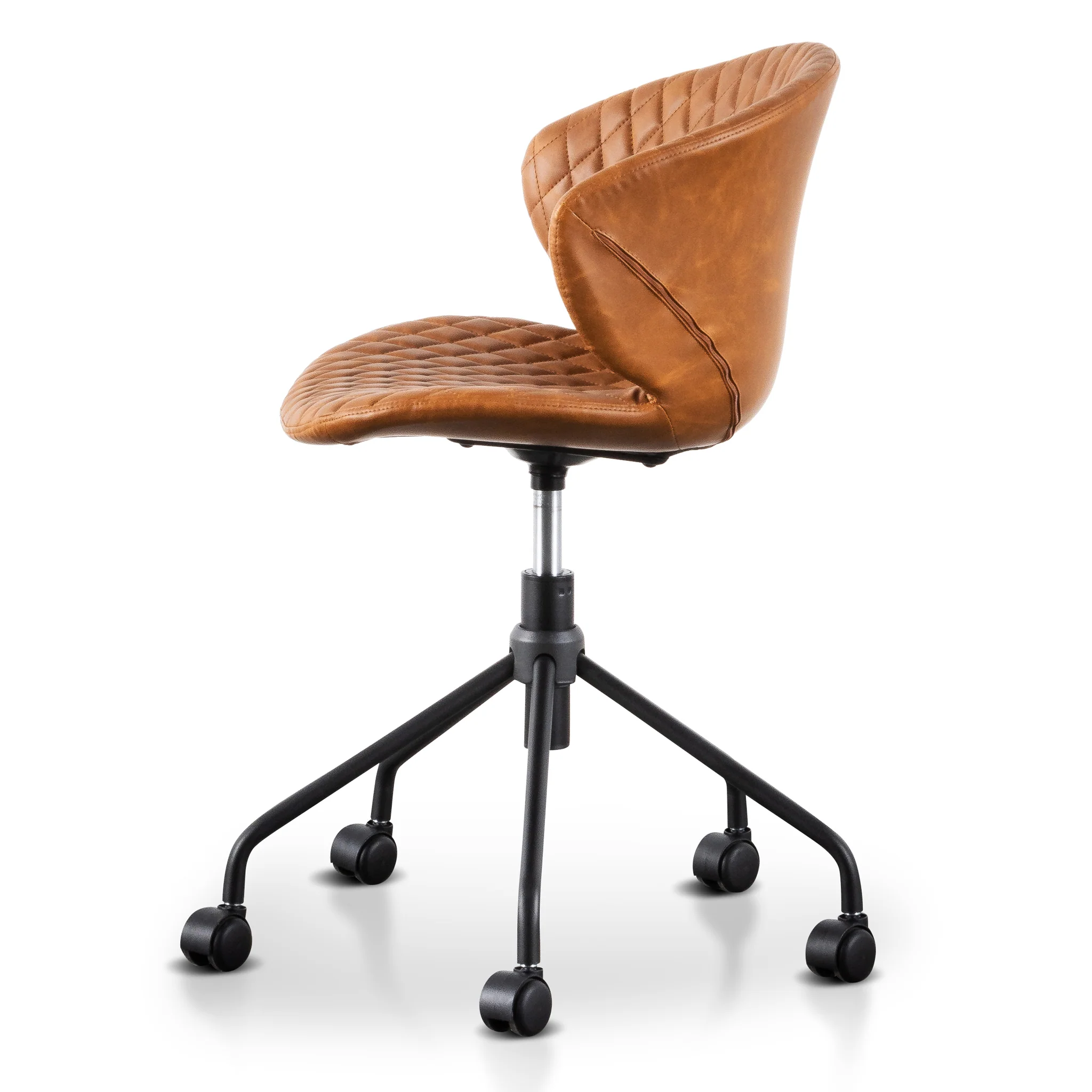 COC6193-LF Office Chair - Tan with Black Base - Image 3