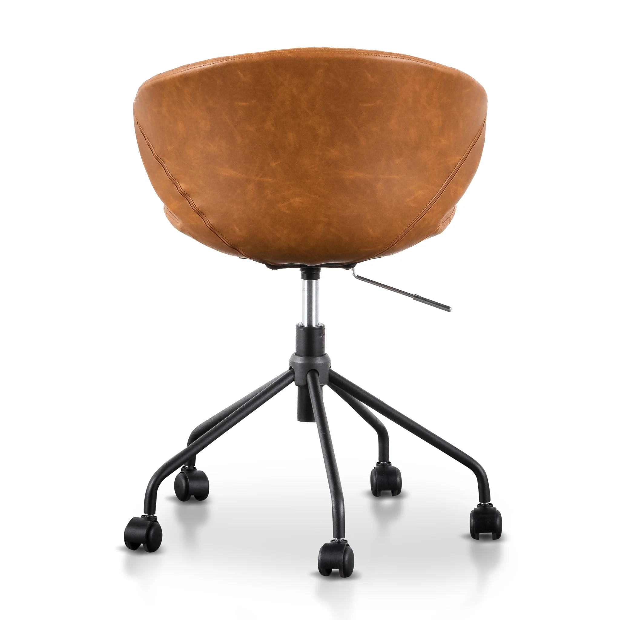 COC6193-LF Office Chair - Tan with Black Base - Image 4