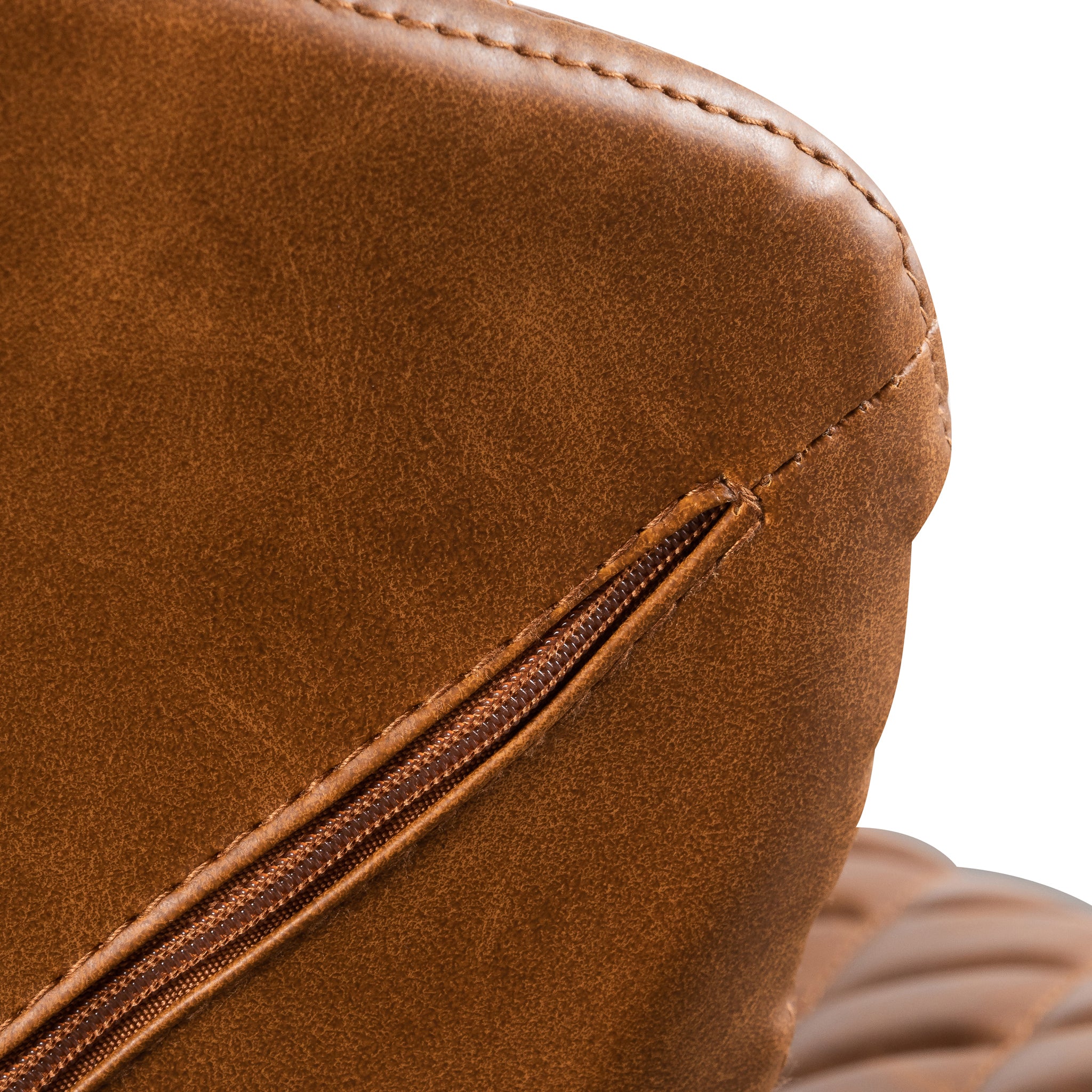 COC6193-LF Office Chair - Tan with Black Base - Image 8