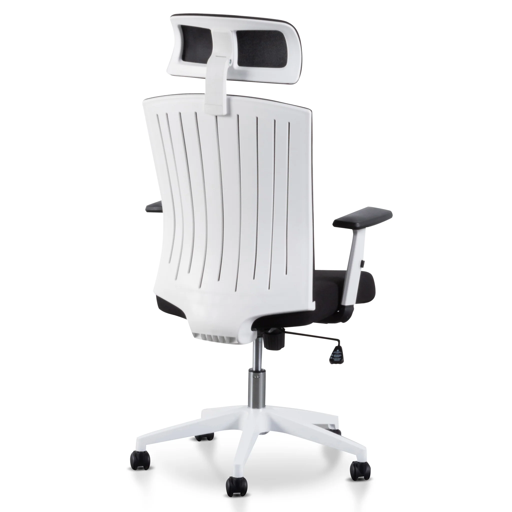 COC6208-LF Office Chair - Black and White - Image 4
