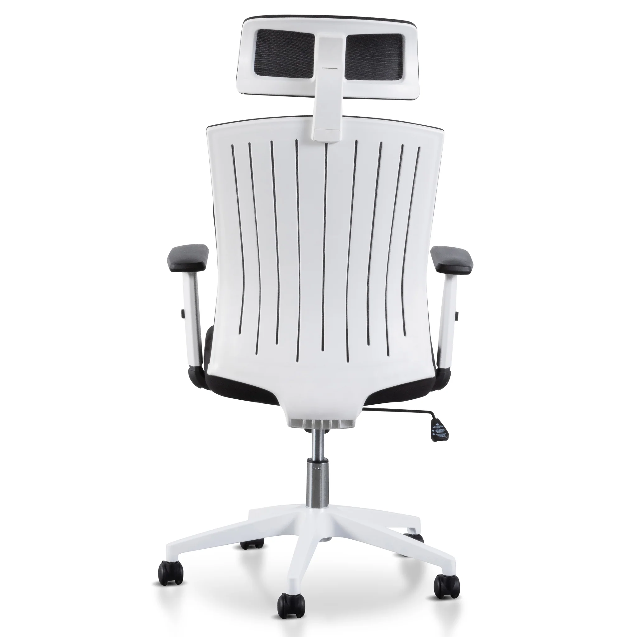 COC6208-LF Office Chair - Black and White - Image 5