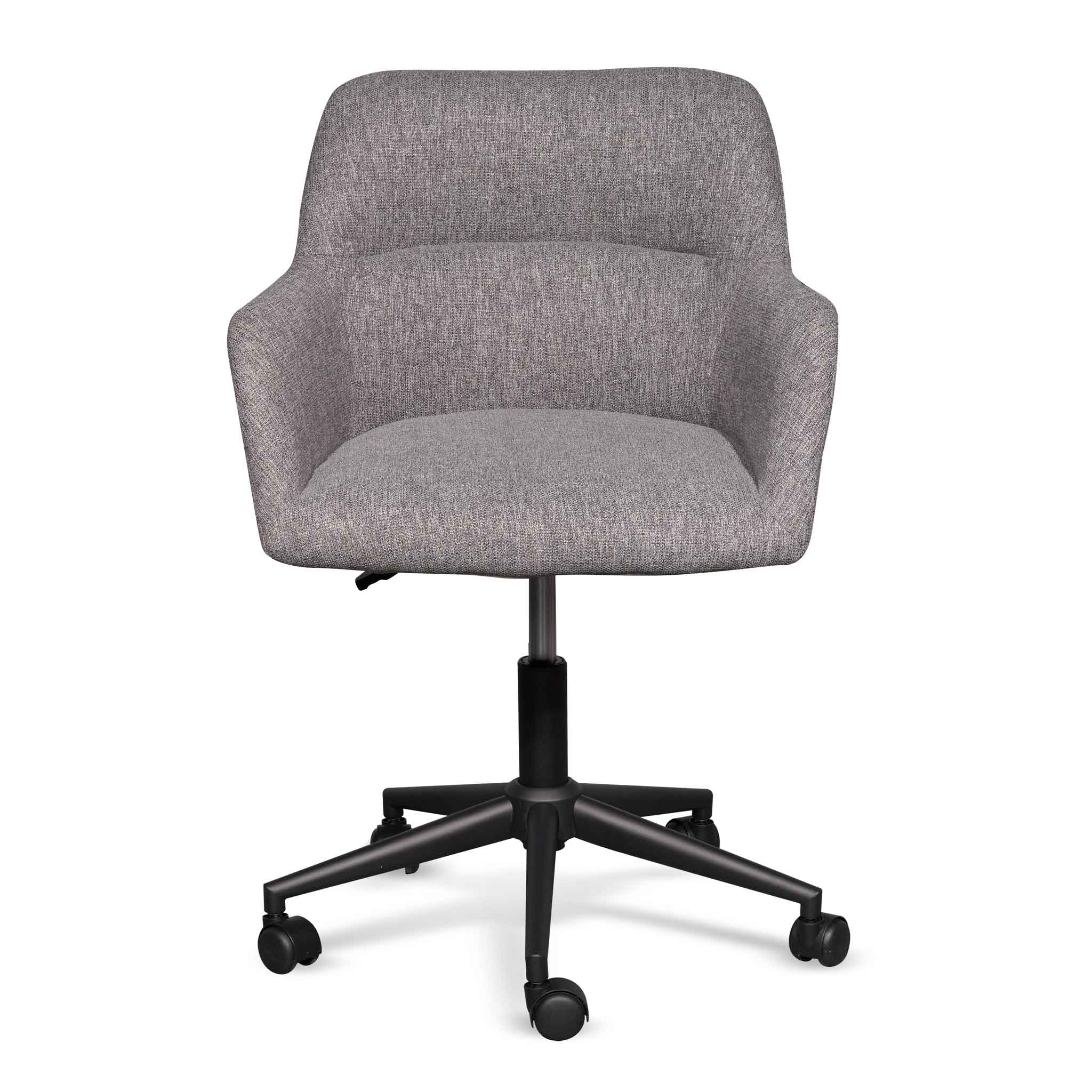 COC6509-LF Fabric Office Chair - Lead Grey - Image 3