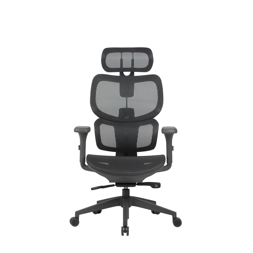 COC8503-LF Mesh Office Chair - Full Black - Image 4