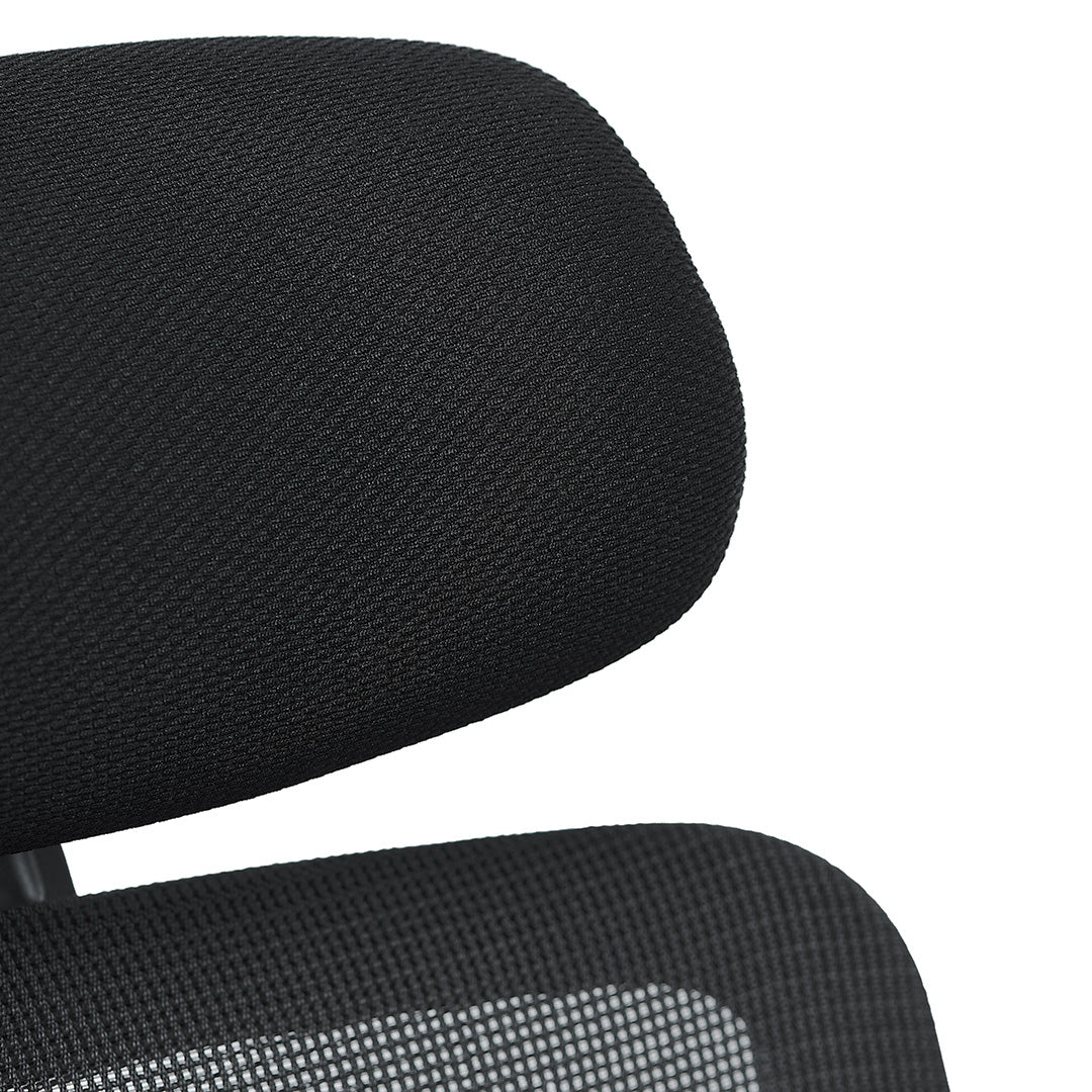 COC8504-LF Mesh Office Chair - Full Black - Image 3