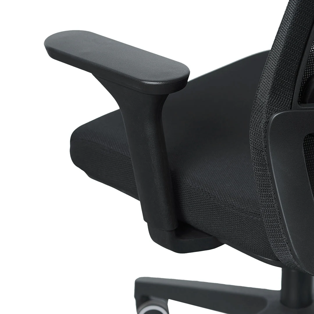 COC8504-LF Mesh Office Chair - Full Black - Image 5
