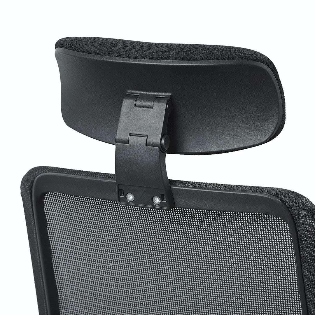 COC8504-LF Mesh Office Chair - Full Black - Image 9