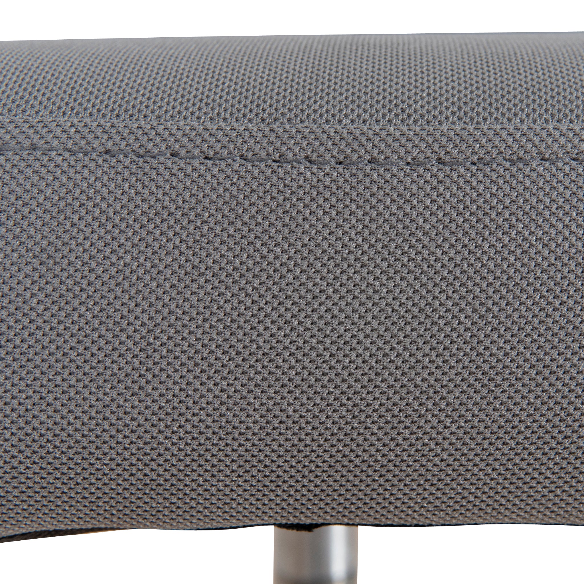COC8963-UN Grey Fabric Office Chair - Black Base - Image 11