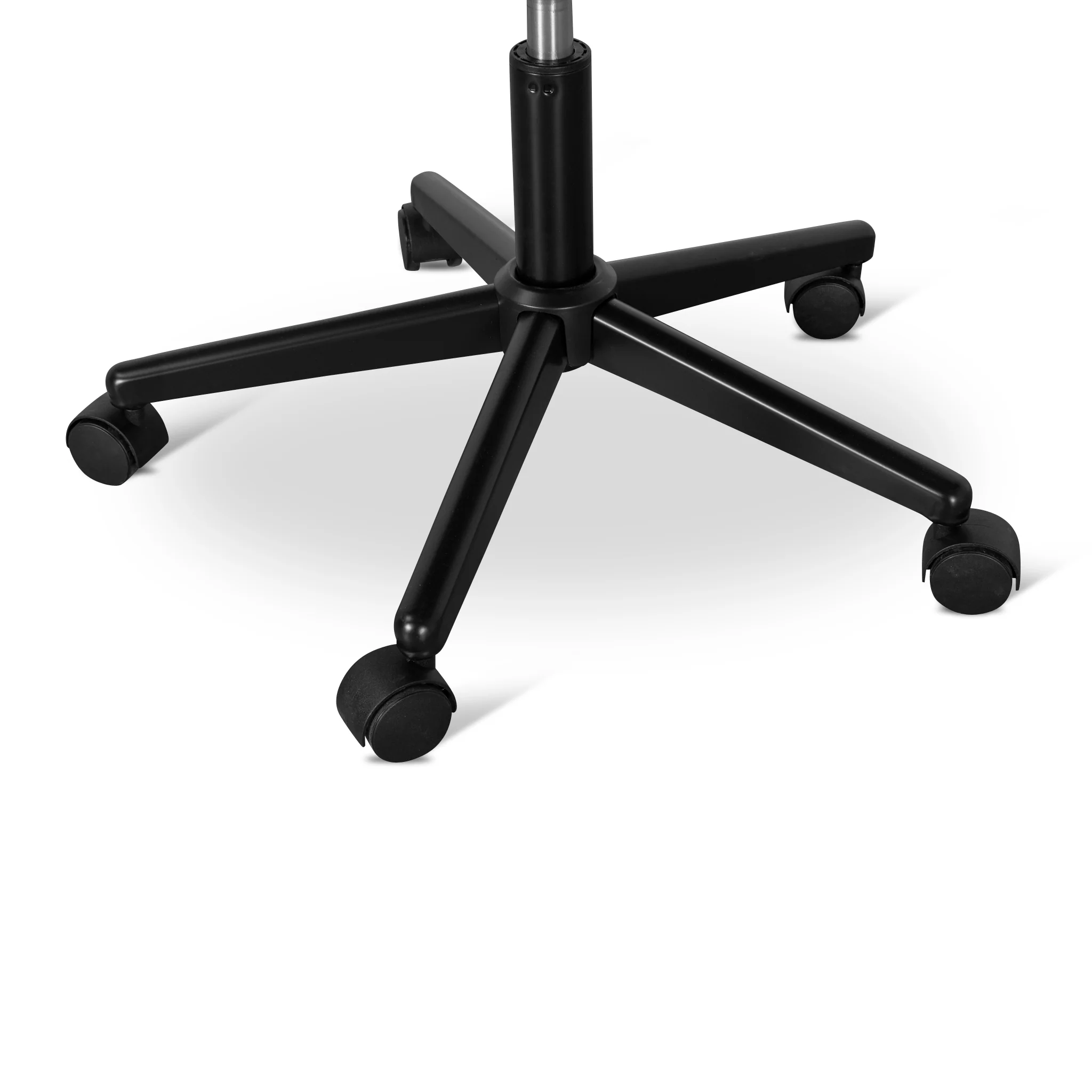 COC8963-UN Grey Fabric Office Chair - Black Base - Image 7
