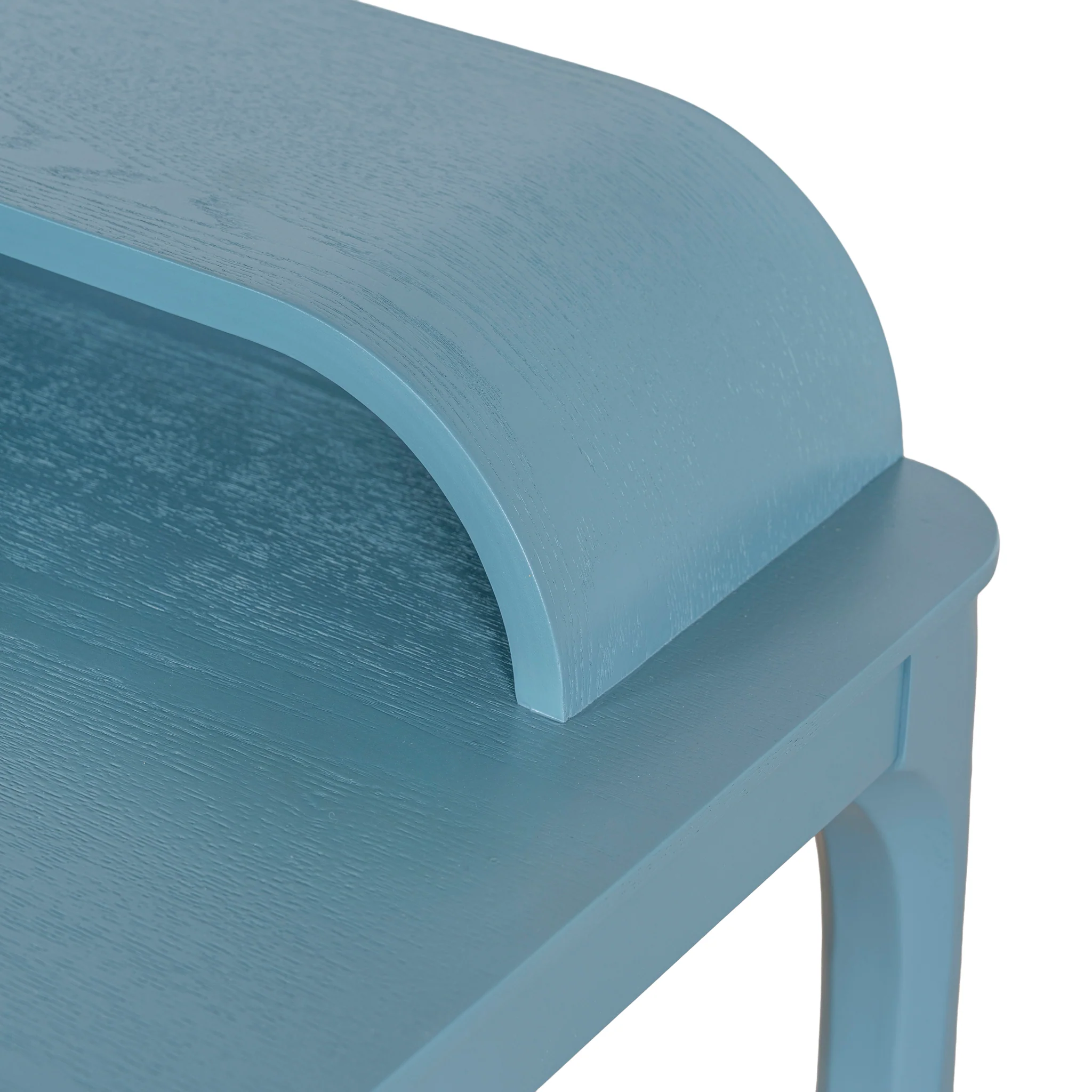 COF10667-DR Wooden Home Office Desk - Light Blue - Image 11