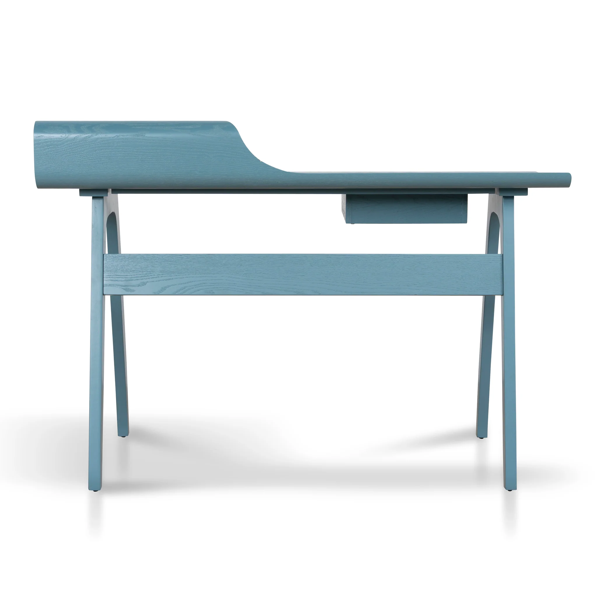 COF10668-DR Wooden Home Office Desk - Light Blue - Image 6