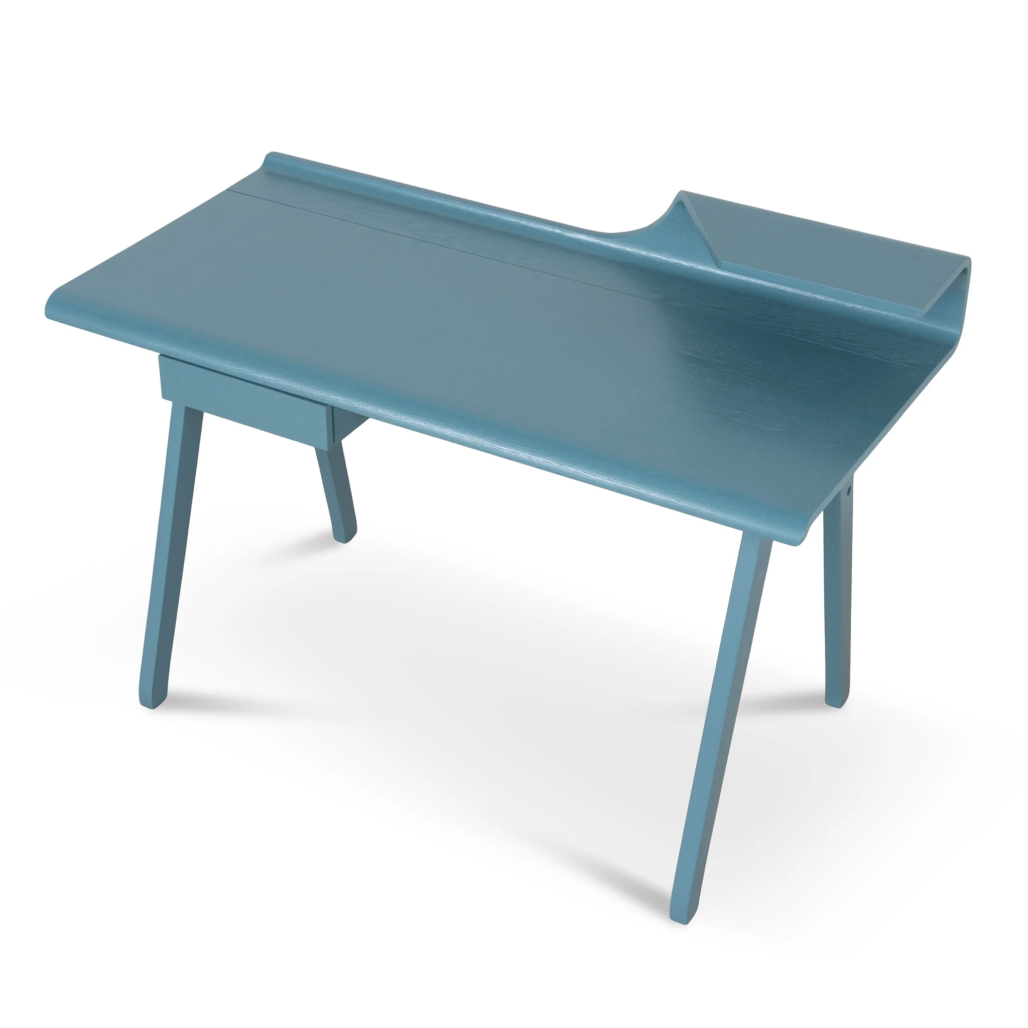 COF10668-DR Wooden Home Office Desk - Light Blue - Image 7