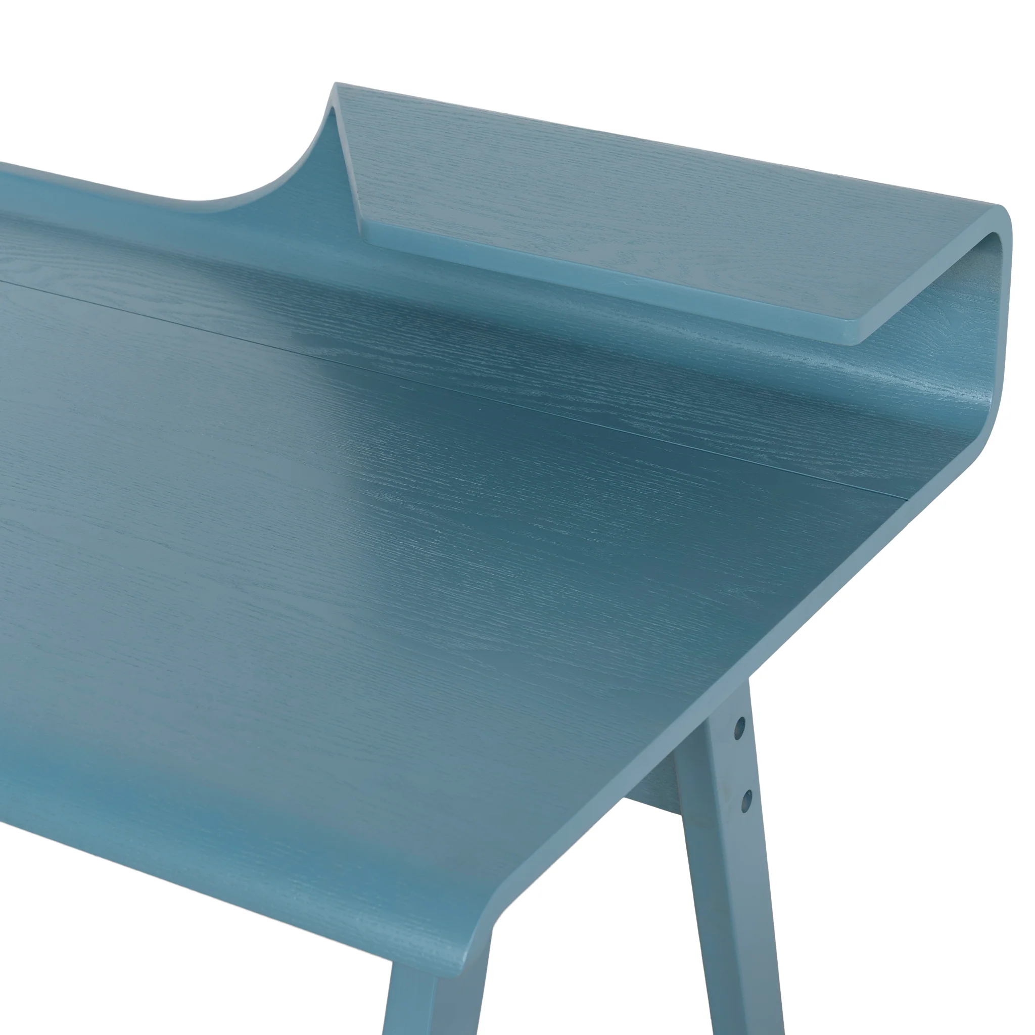 COF10668-DR Wooden Home Office Desk - Light Blue - Image 9