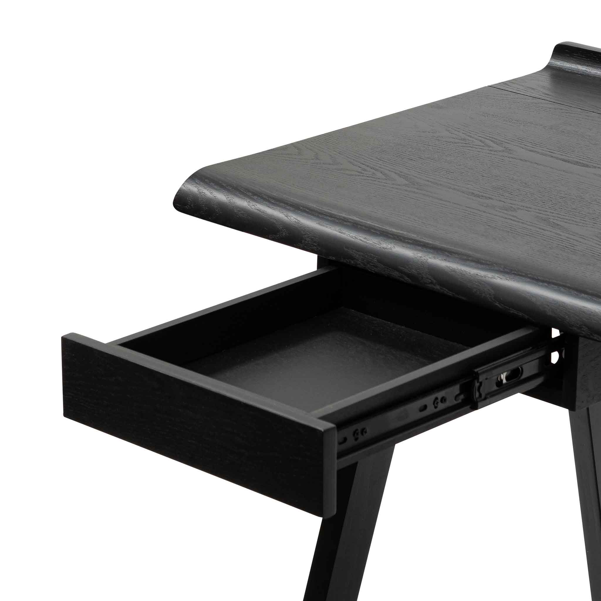 COF6225-DR Wooden Home Office Desk - Black - Image 5