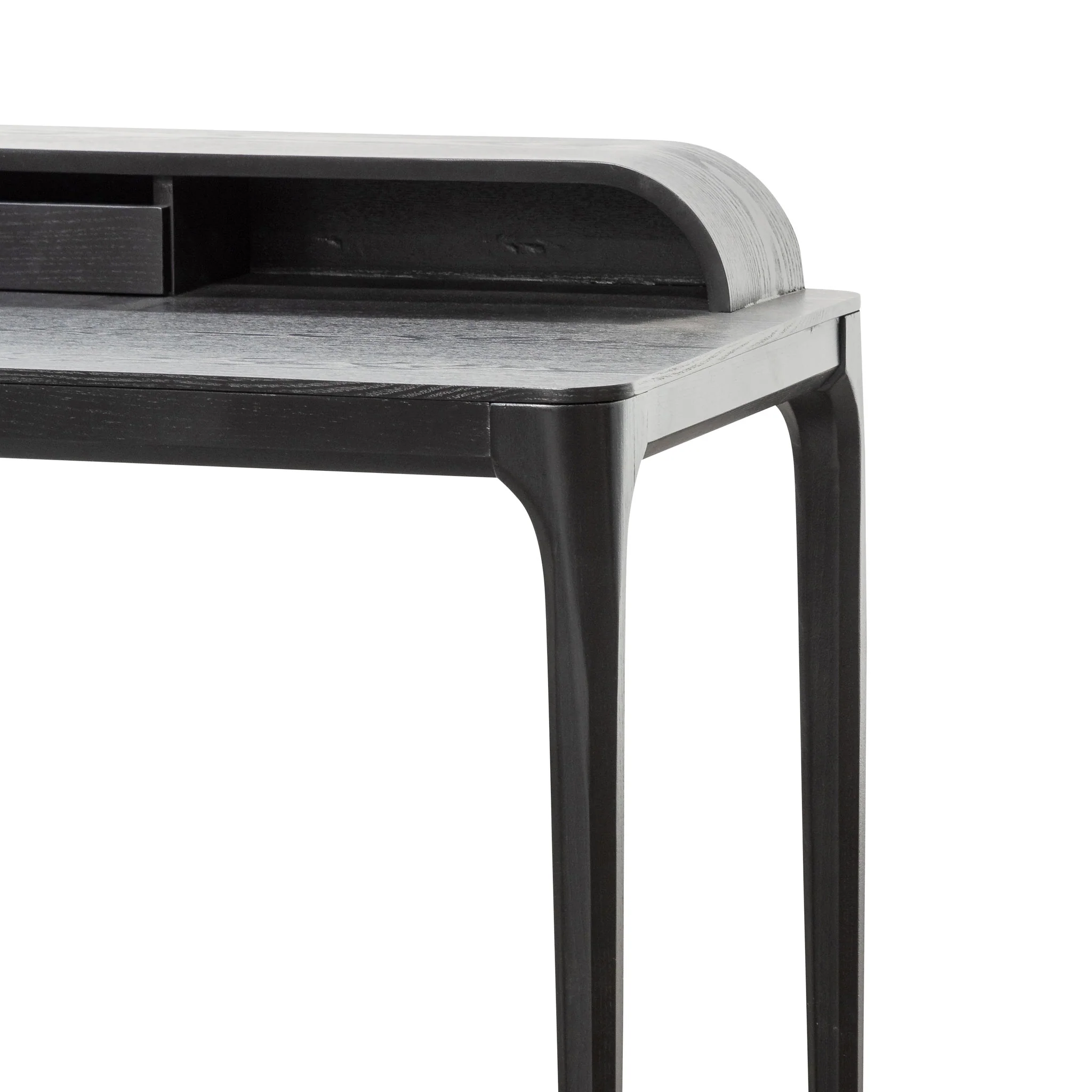 COF6226-DR Wooden Home Office Desk - Black - Image 5