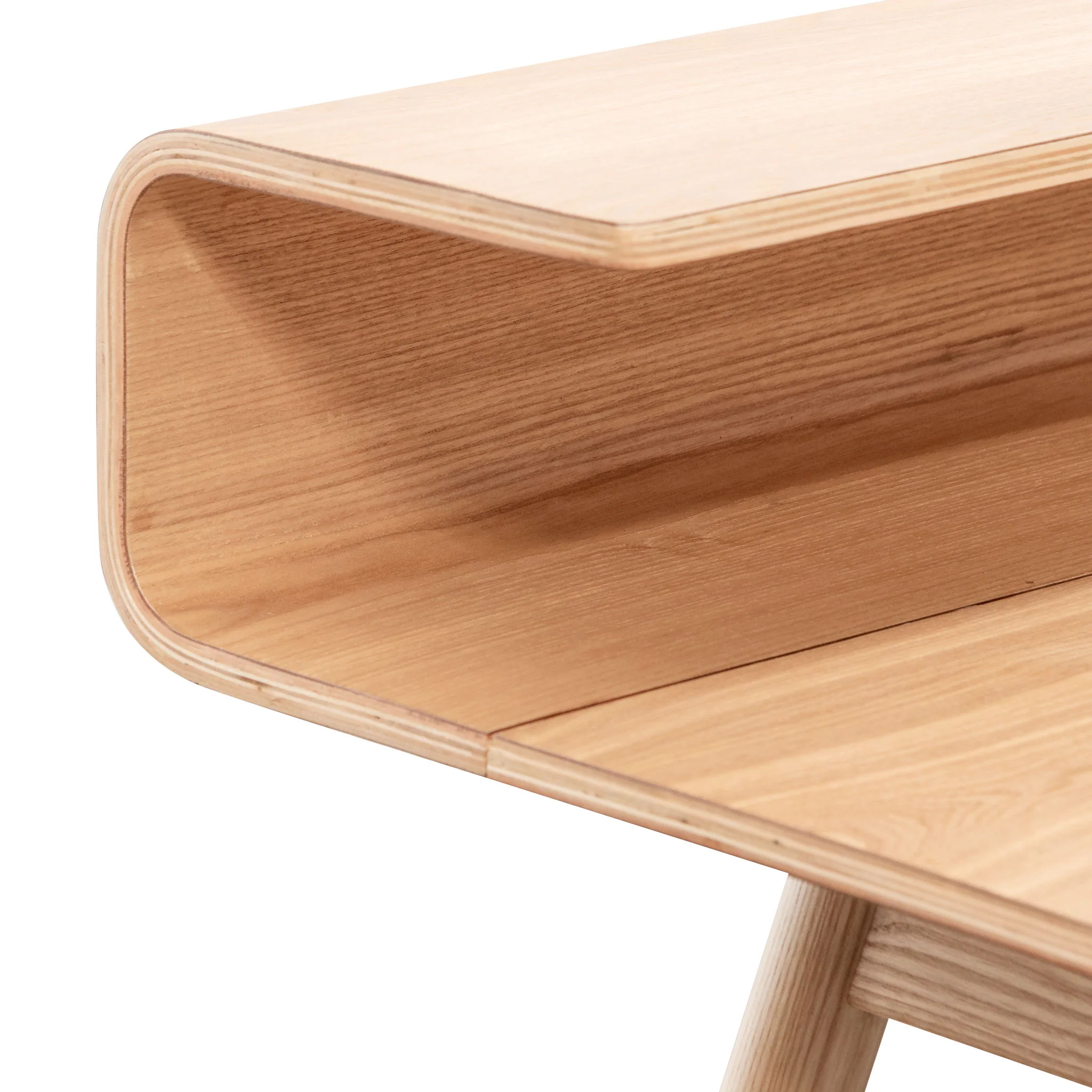 COF6230-DR Wooden Home Office Desk - Natural - Image 5