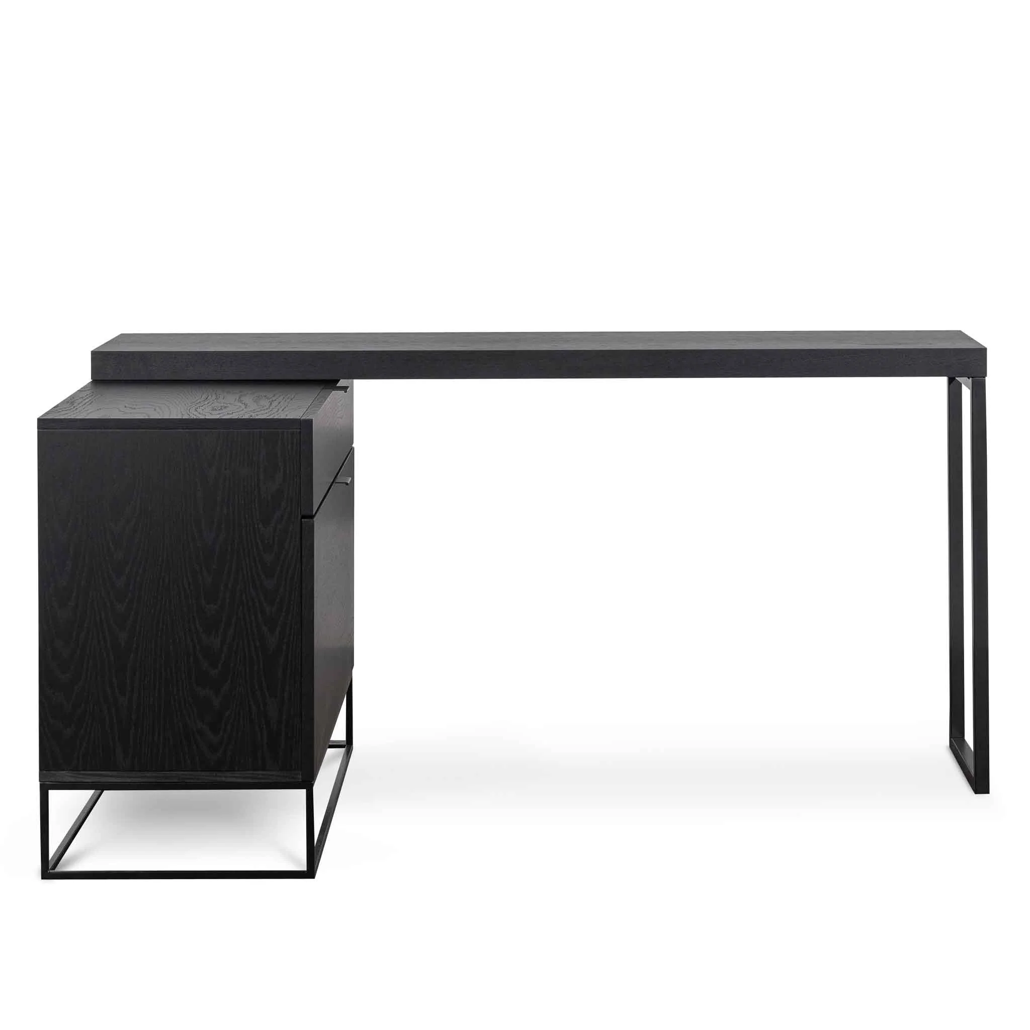COF6450-CN Extendable Home Office Desk - Black - Image 3