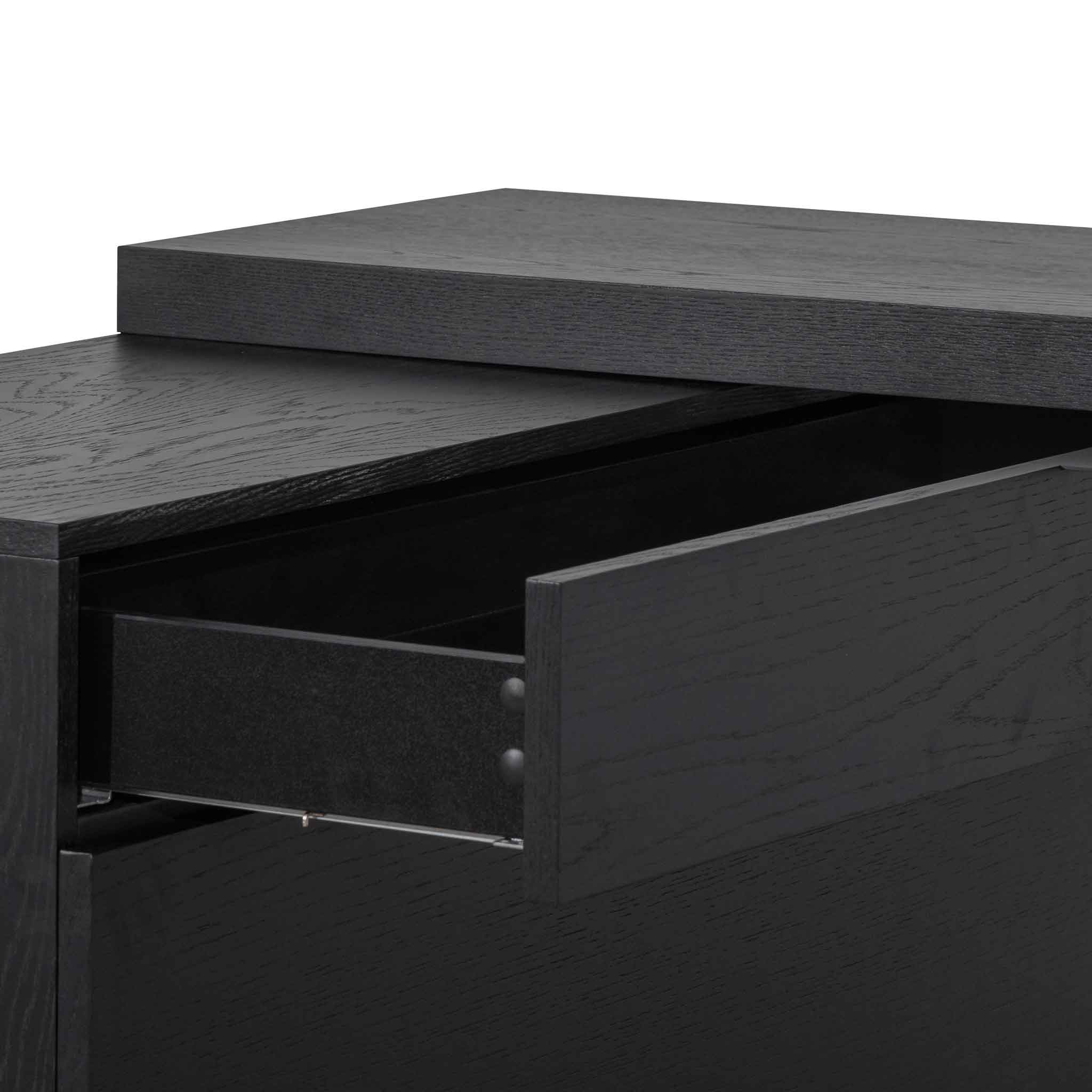 COF6450-CN Extendable Home Office Desk - Black - Image 6