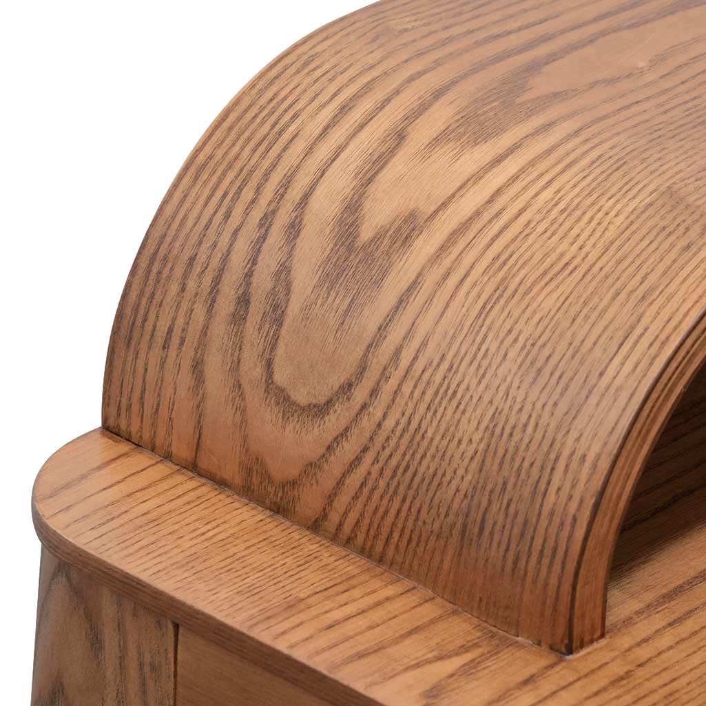 COF6853-DR Wooden Home Office Desk - Walnut - Image 10
