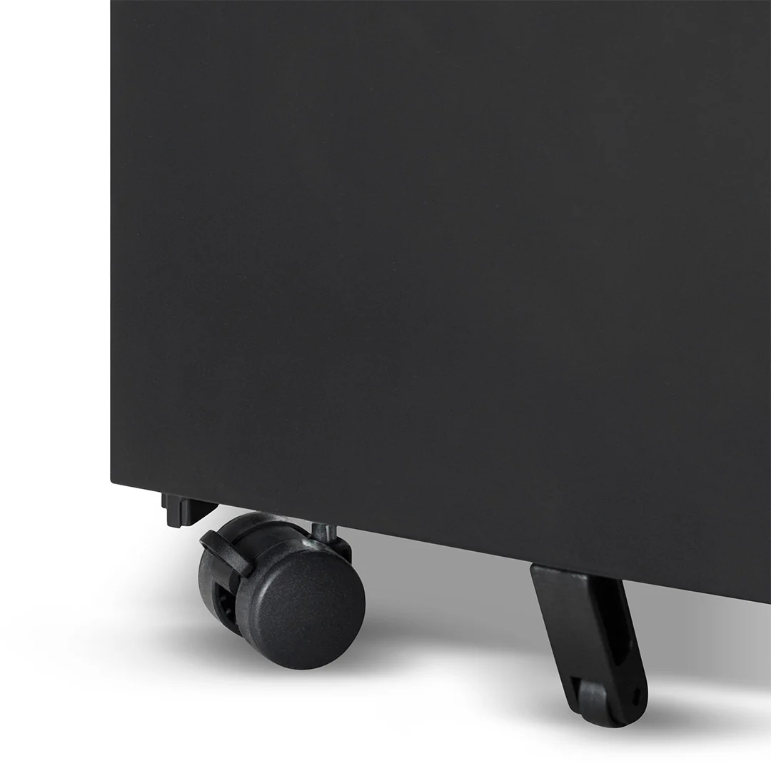 COF8126-SN 3 Drawers Slim Mobile Pedestal - Black - Image 12