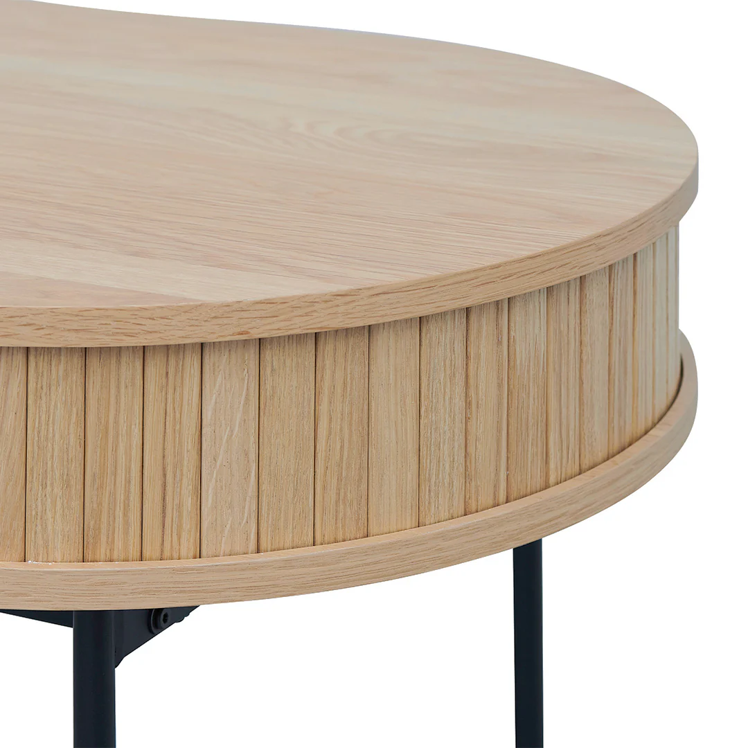 COF8451-KD 1.2m Home Office Desk - Natural - Image 9