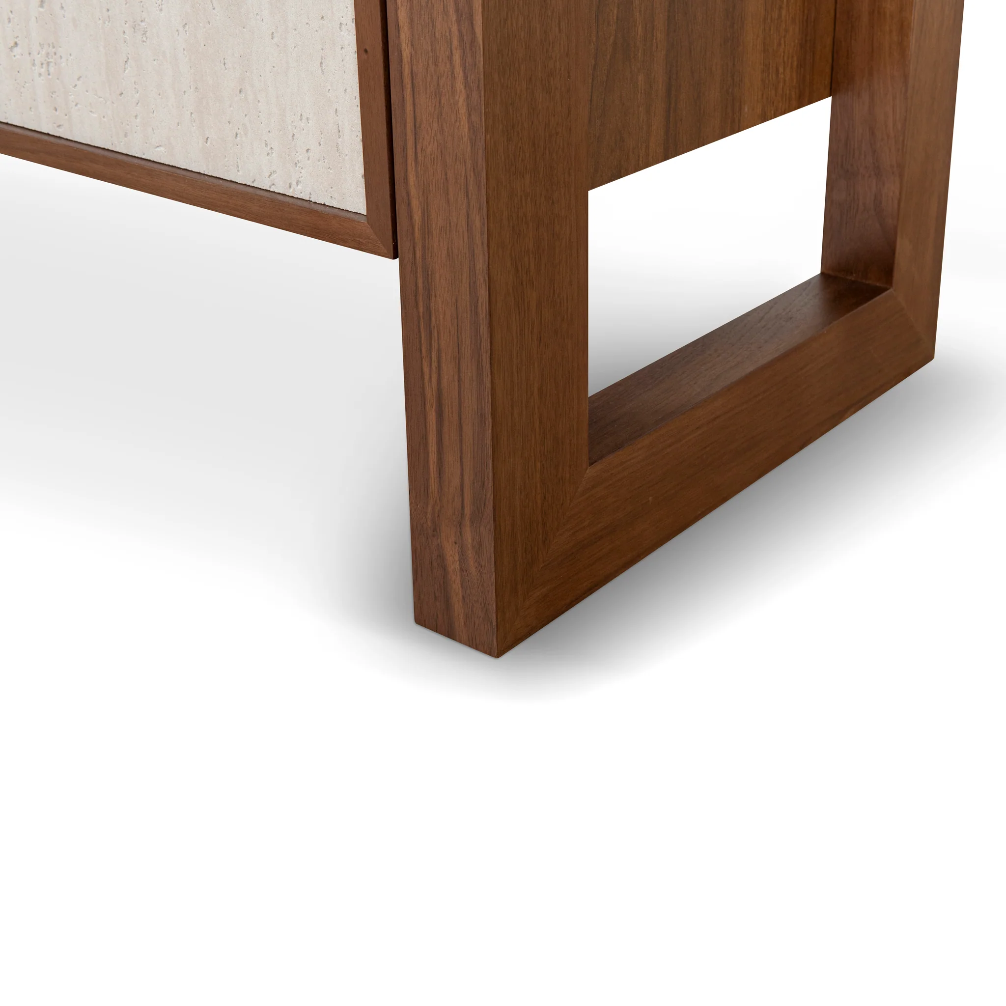 CDT8642-IG Beige Door Sideboard Unit - Walnut - Image 15