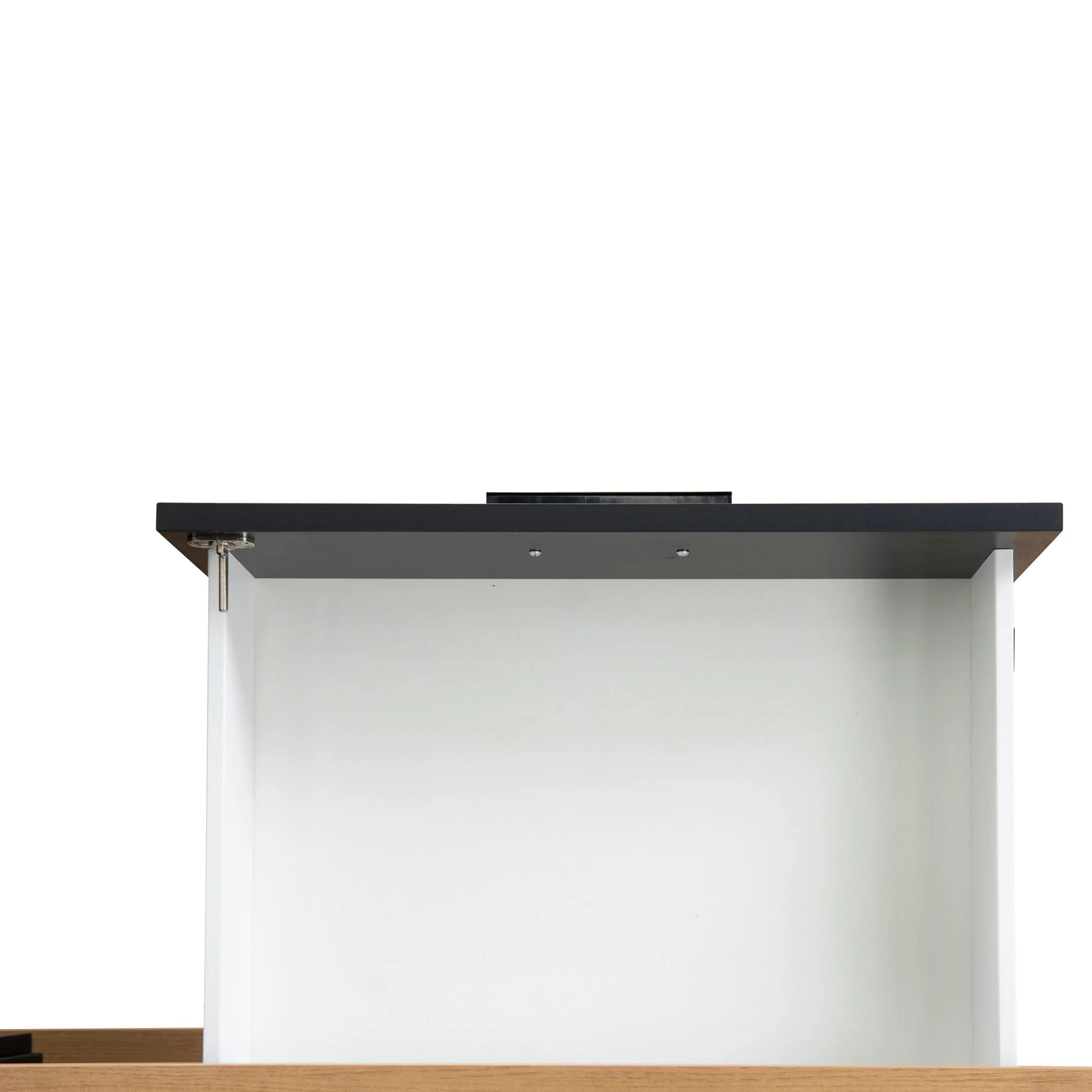 COT10186-SN 1.8m Executive Desk Left Return with Black Legs - Natural - Image 11