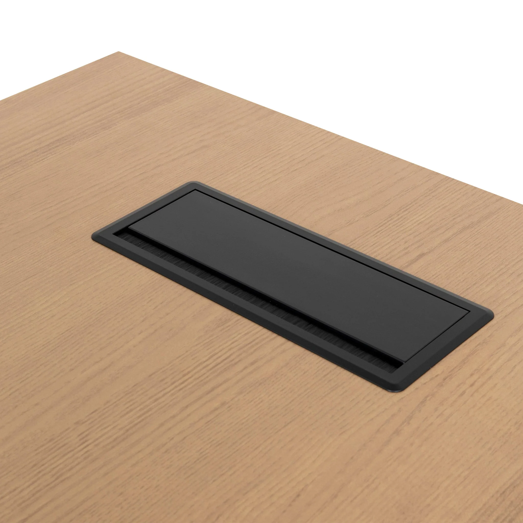 COT10187-SN 1.8m Executive Desk Right Return with Black Legs - Natural - Image 17