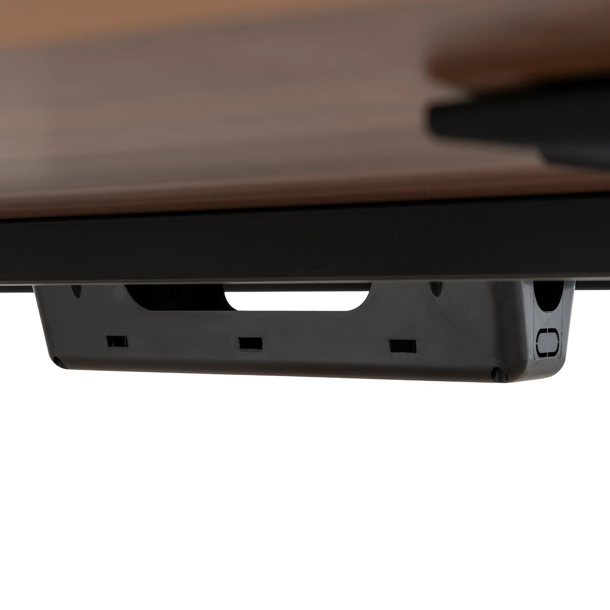 COT10442-SN 3.6m Boardroom Meeting Table - Walnut Top With Black Legs - Image 11