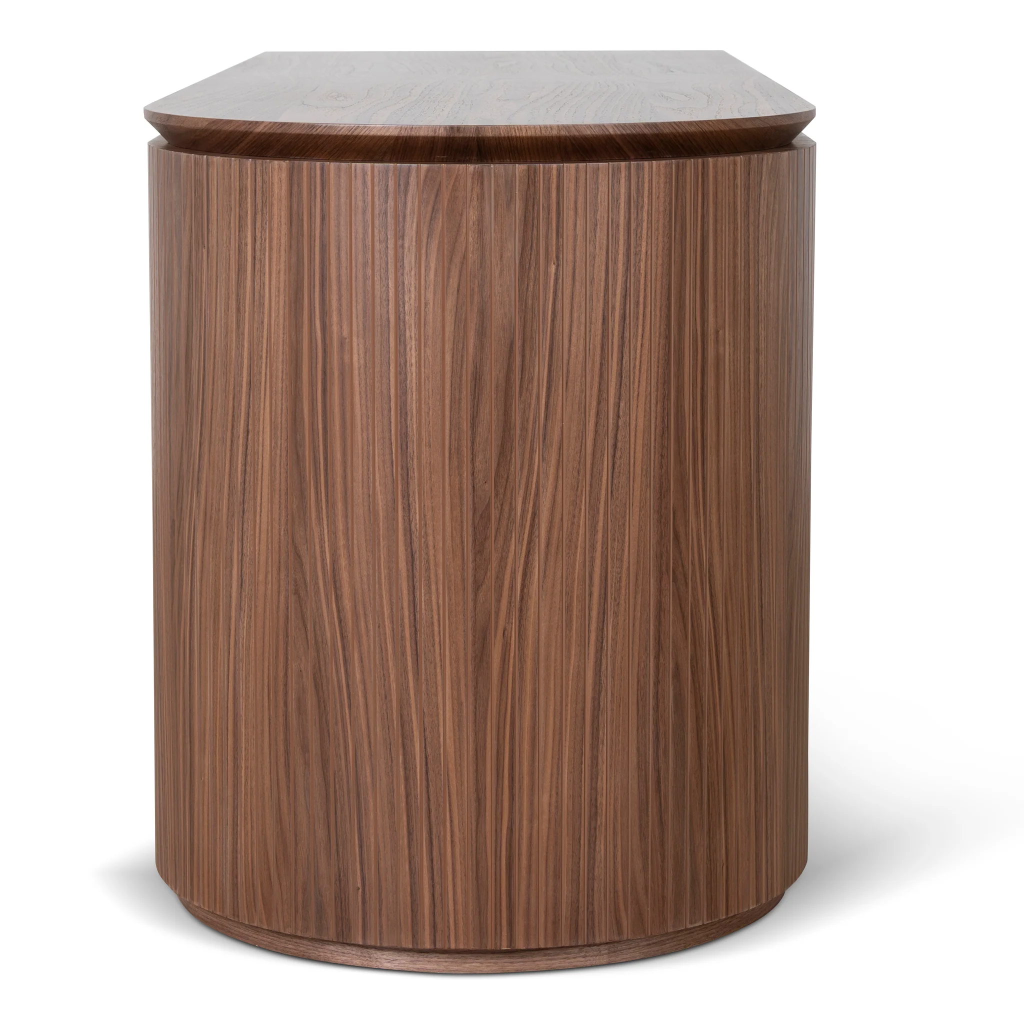 COT10936-CN 1.77m Left Drawer Office Desk - Walnut - Image 5