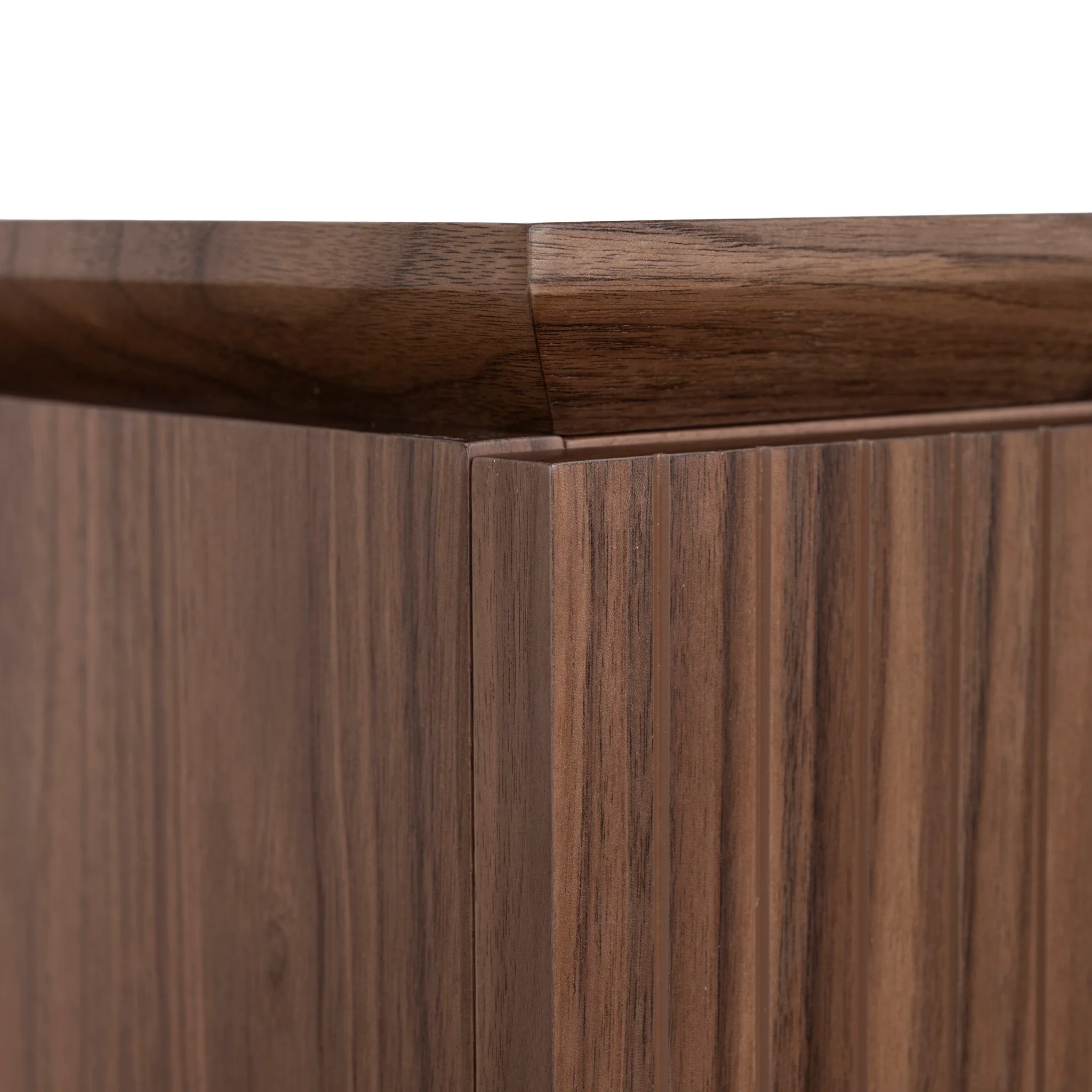COT10936-CN 1.77m Left Drawer Office Desk - Walnut - Image 8
