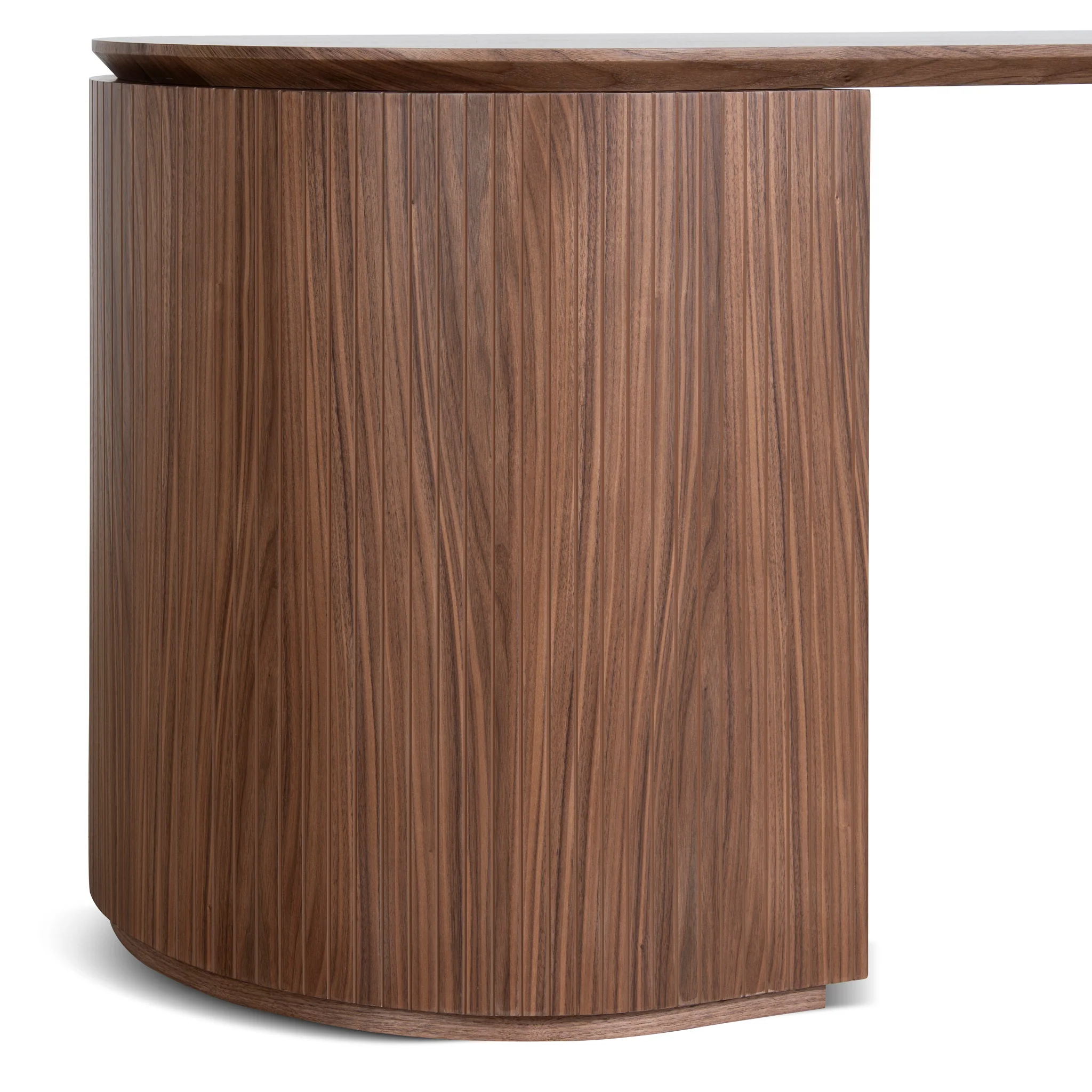 COT10937-CN 1.77m Right Drawer Office Desk - Walnut - Image 13