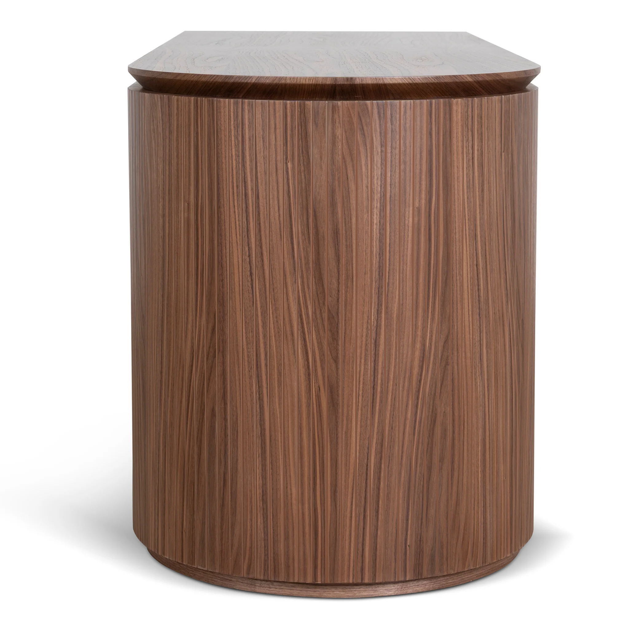 COT10937-CN 1.77m Right Drawer Office Desk - Walnut - Image 5
