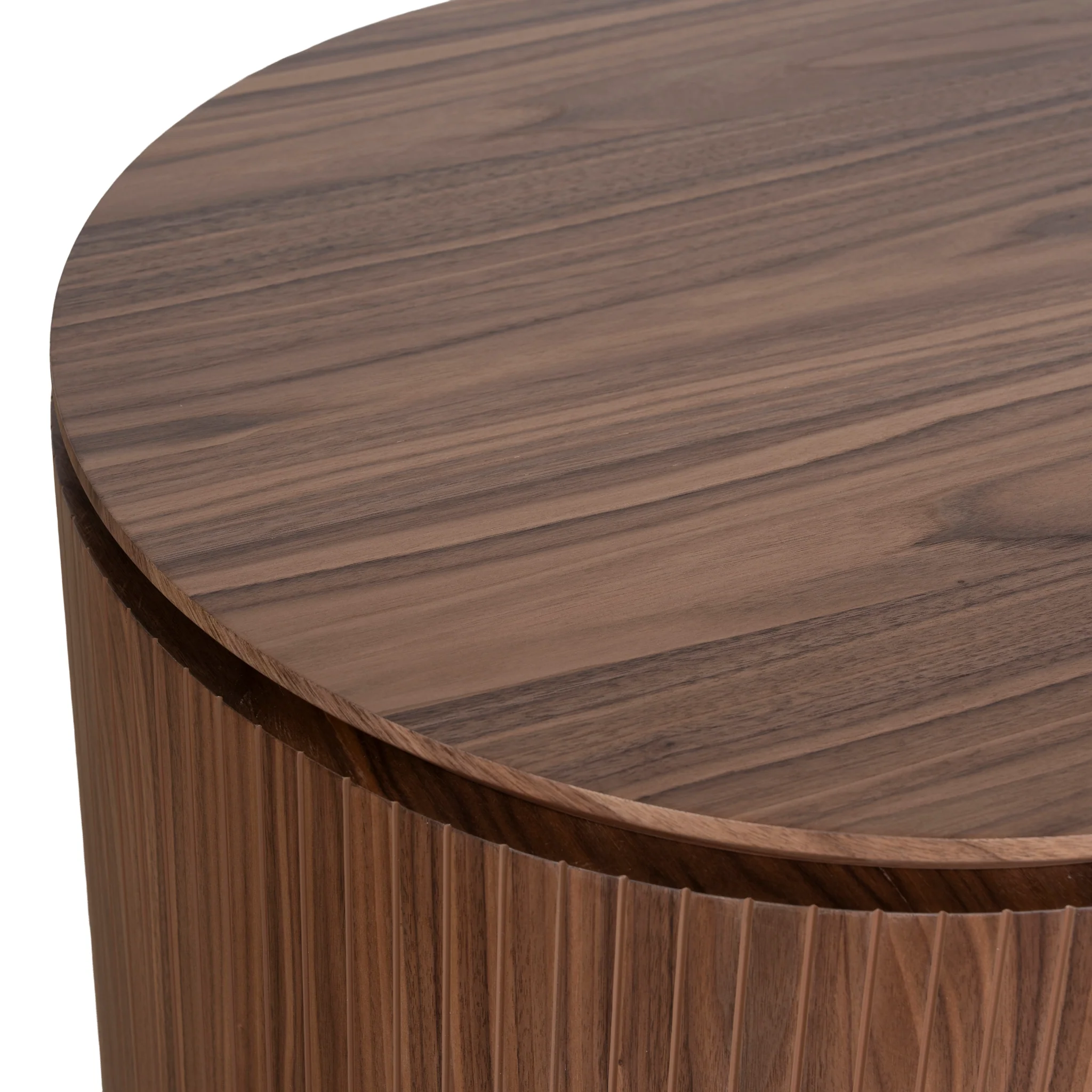 COT10937-CN 1.77m Right Drawer Office Desk - Walnut - Image 7