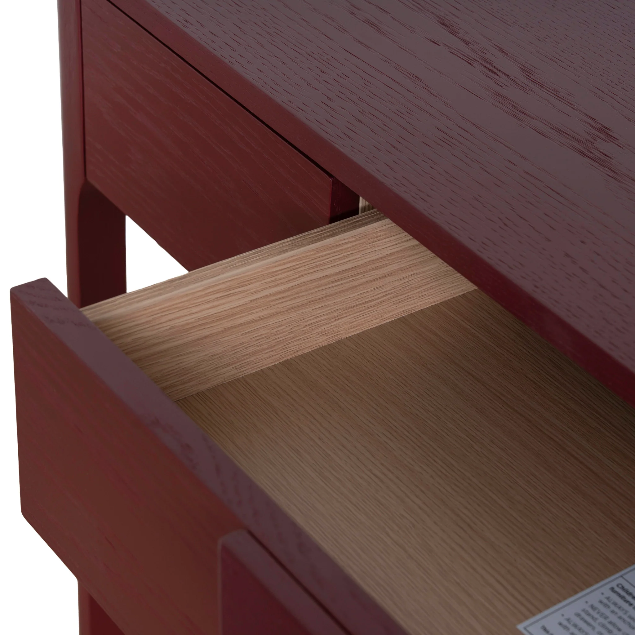 COT10954-CN 1.2m Home Office Desk - Burgundy Red - Image 10